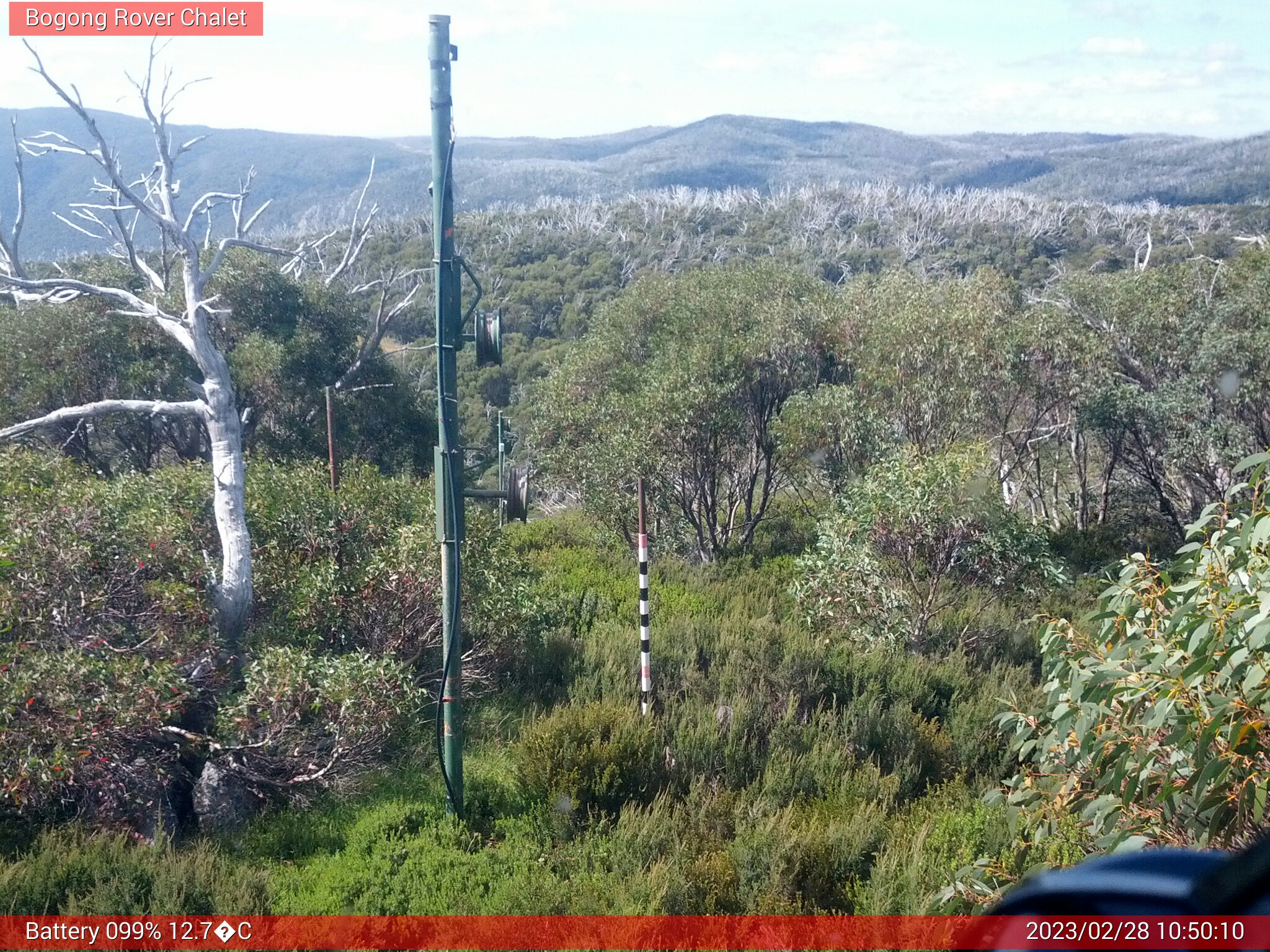 Bogong Web Cam 10:50am Tuesday 28th of February 2023