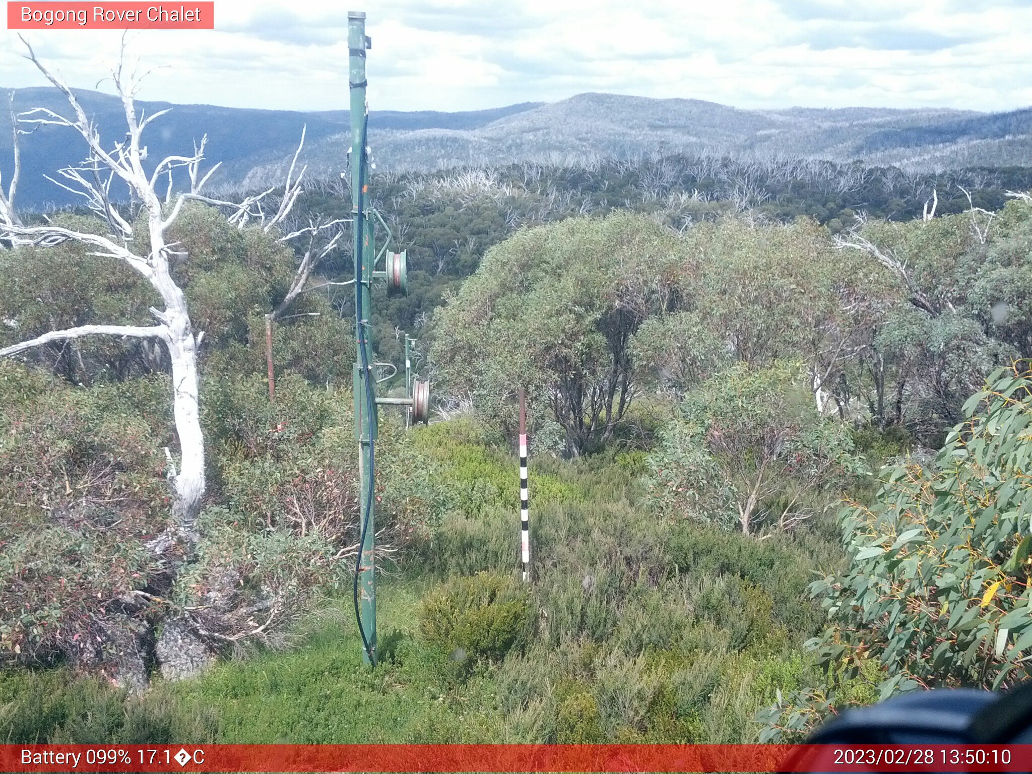 Bogong Web Cam 1:50pm Tuesday 28th of February 2023