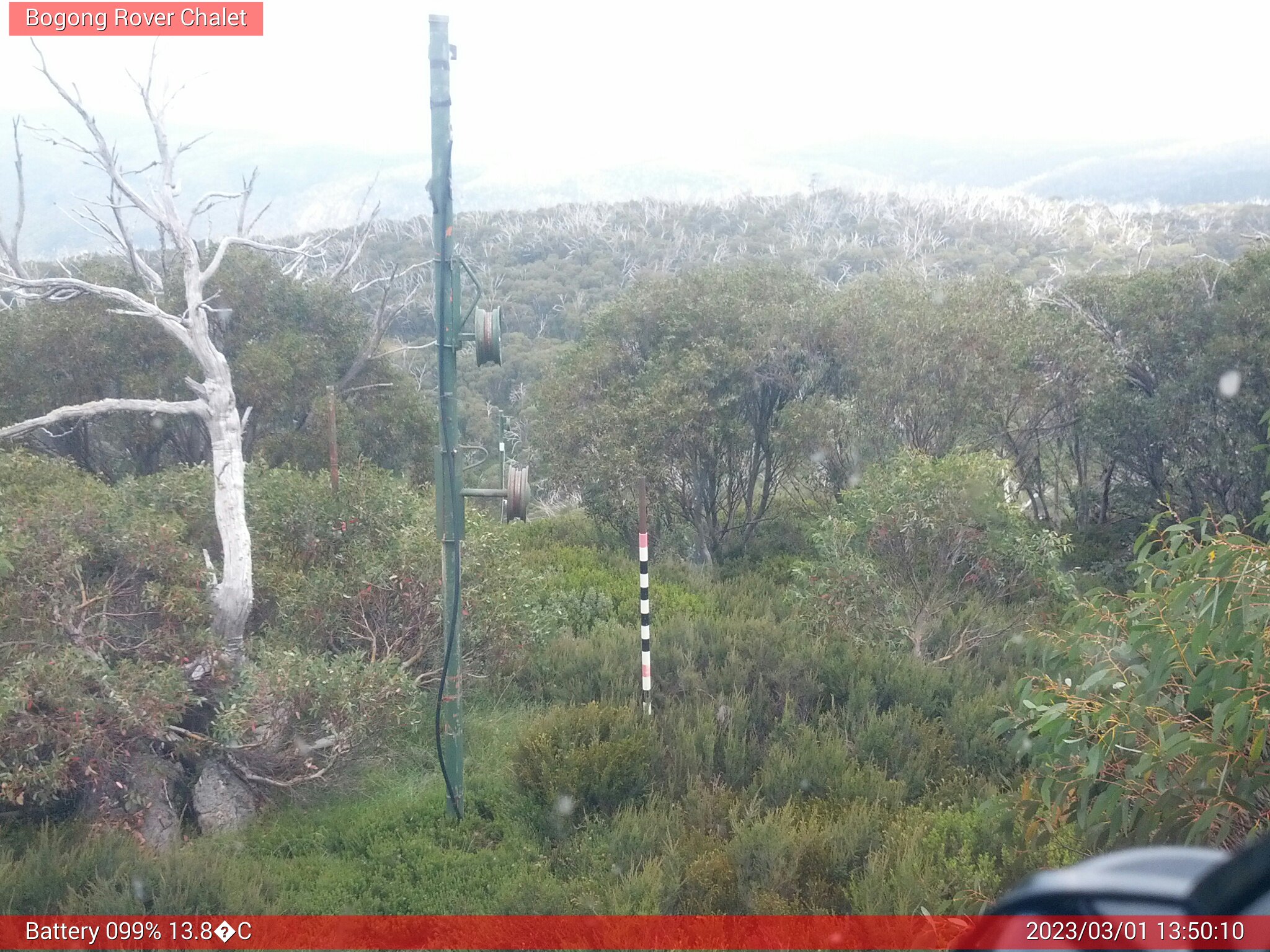 Bogong Web Cam 1:50pm Wednesday 1st of March 2023