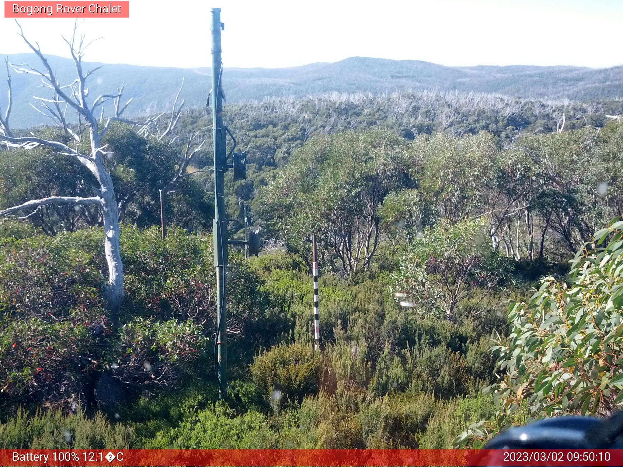 Bogong Web Cam 9:50am Thursday 2nd of March 2023