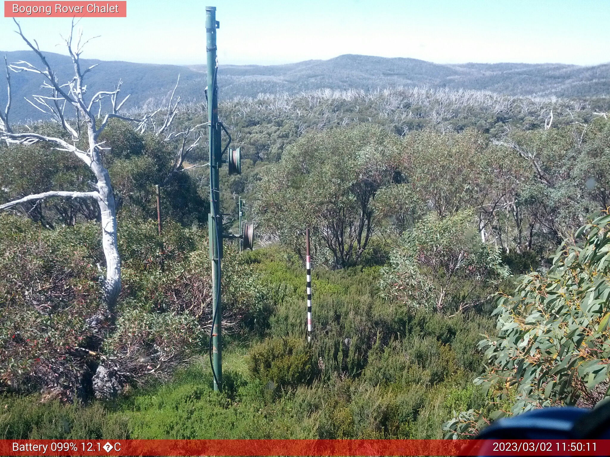 Bogong Web Cam 11:50am Thursday 2nd of March 2023