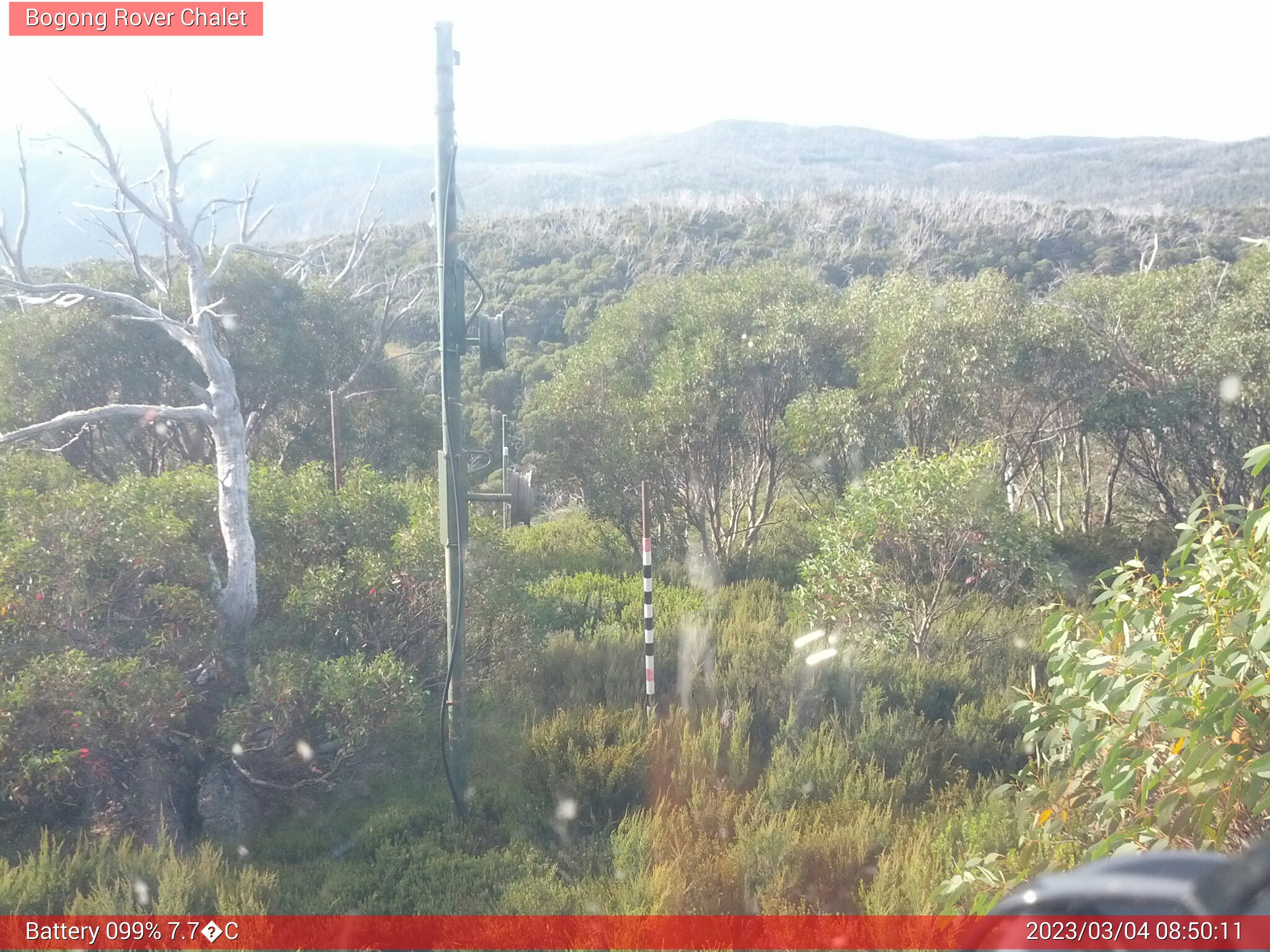 Bogong Web Cam 8:50am Saturday 4th of March 2023