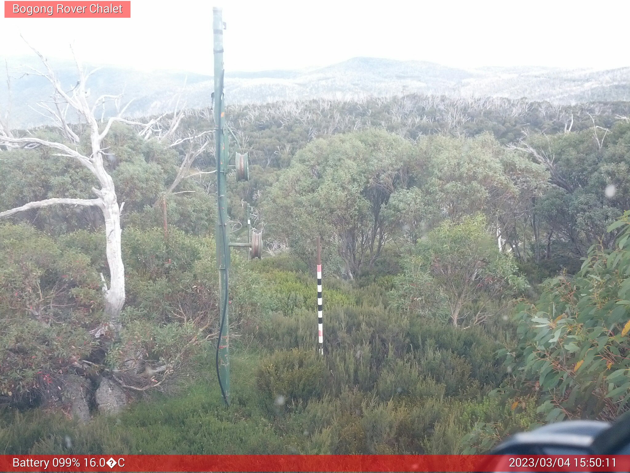 Bogong Web Cam 3:50pm Saturday 4th of March 2023