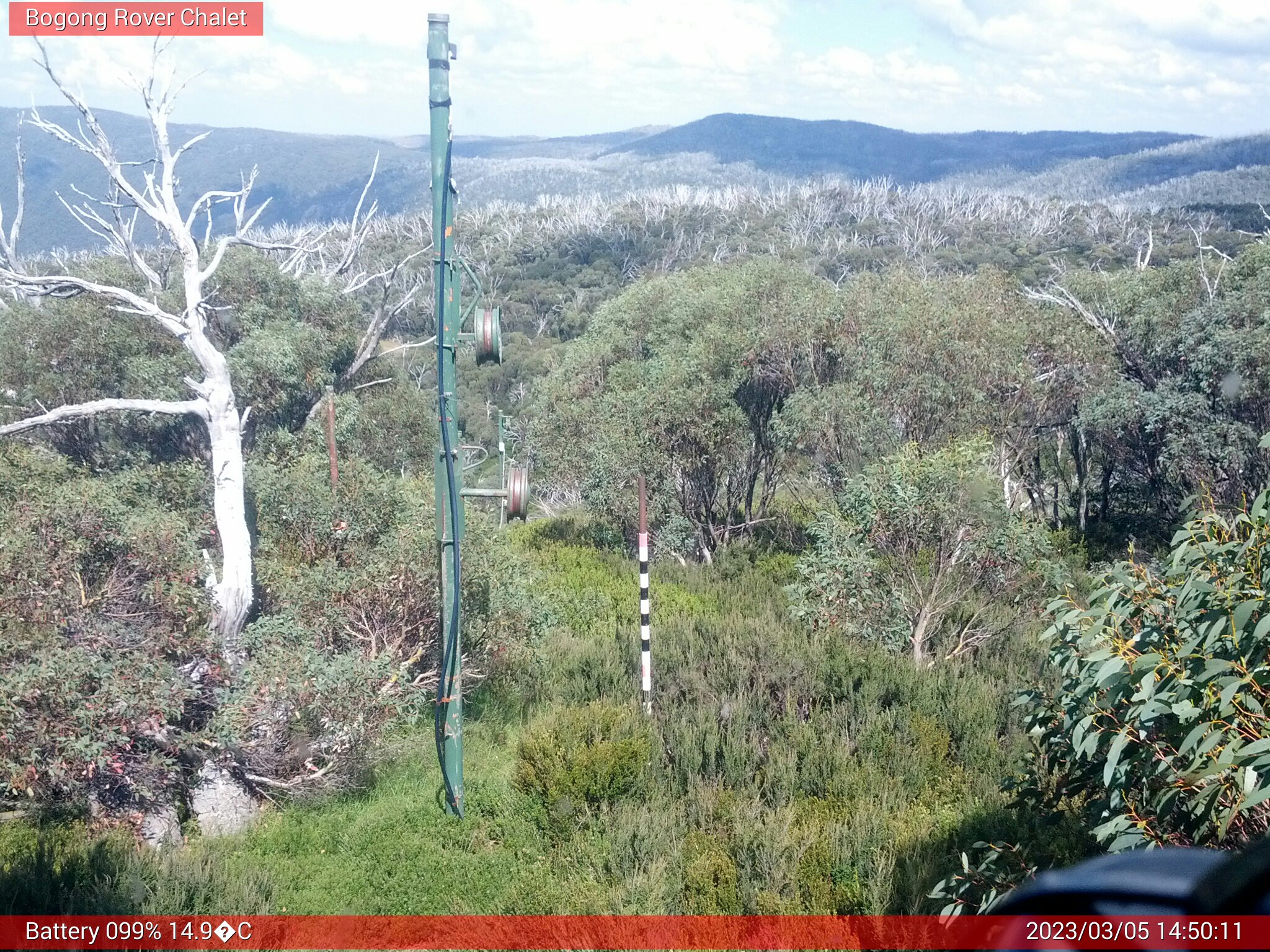 Bogong Web Cam 2:50pm Sunday 5th of March 2023