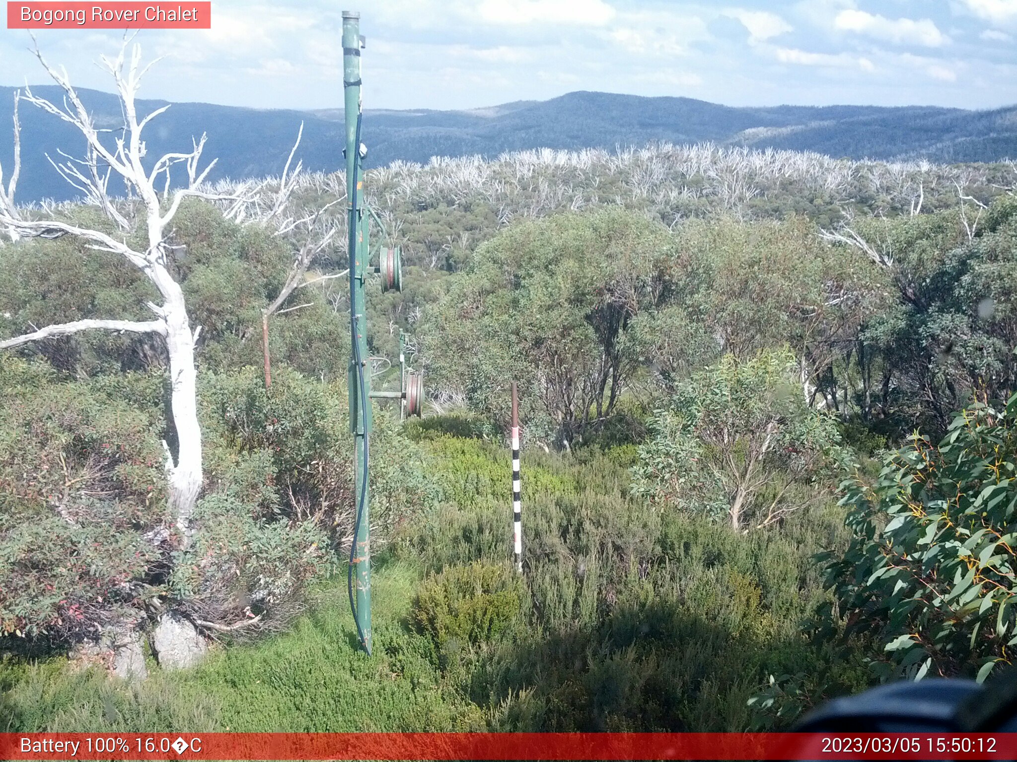 Bogong Web Cam 3:50pm Sunday 5th of March 2023