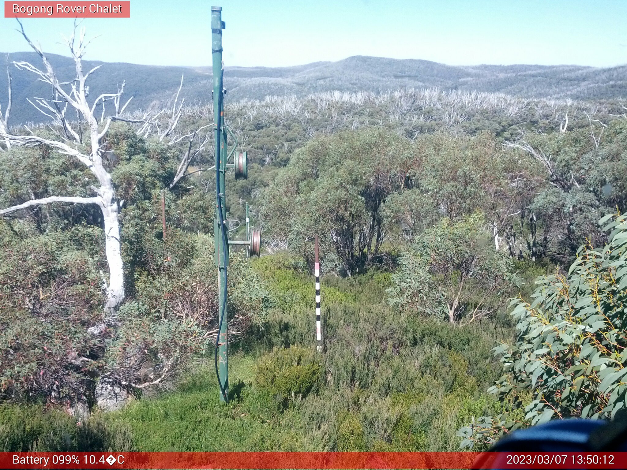 Bogong Web Cam 1:50pm Tuesday 7th of March 2023