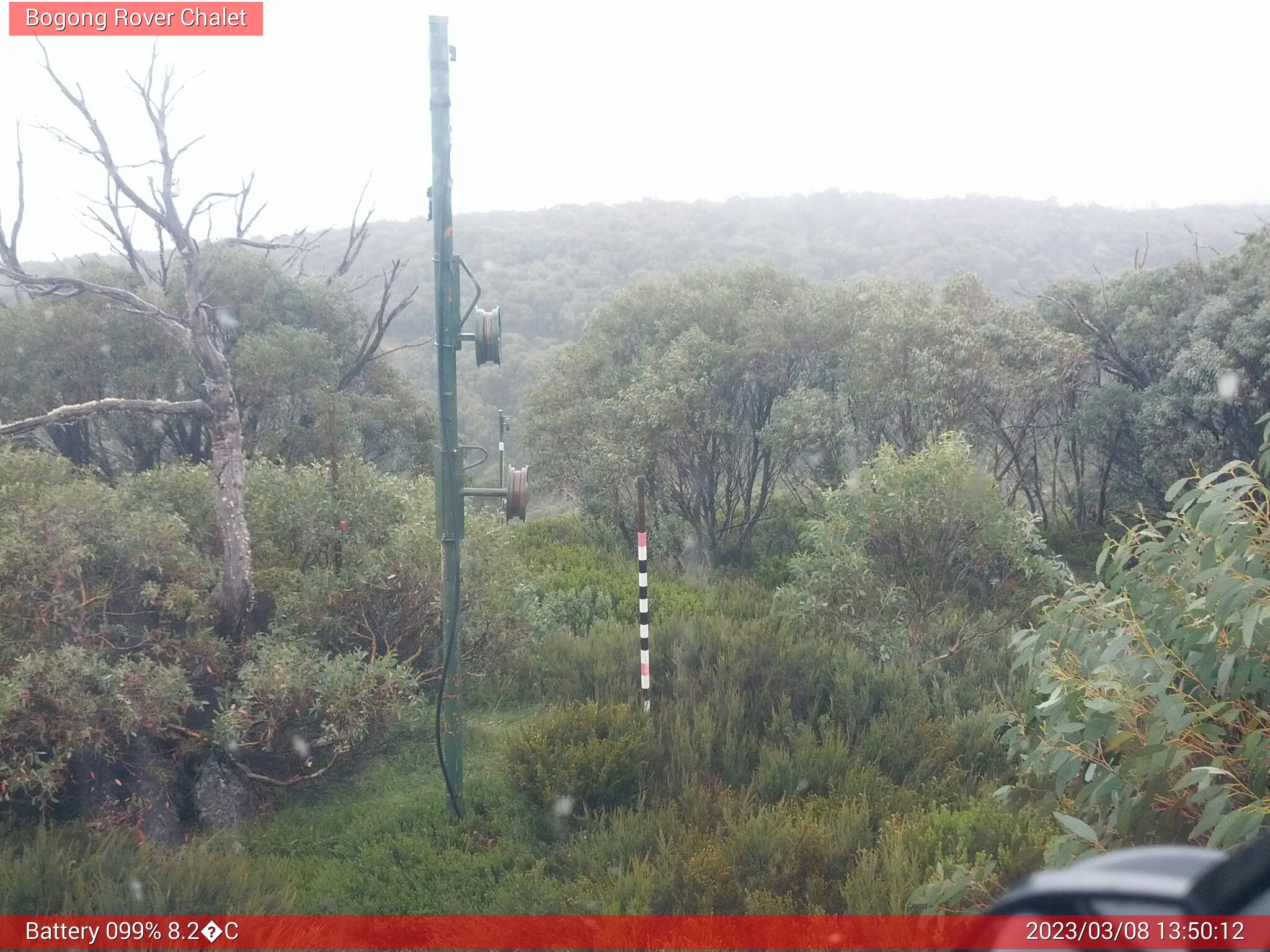 Bogong Web Cam 1:50pm Wednesday 8th of March 2023