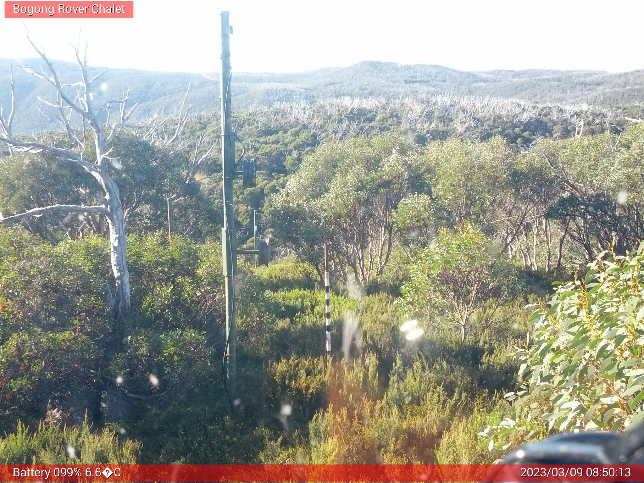 Bogong Web Cam 8:50am Thursday 9th of March 2023