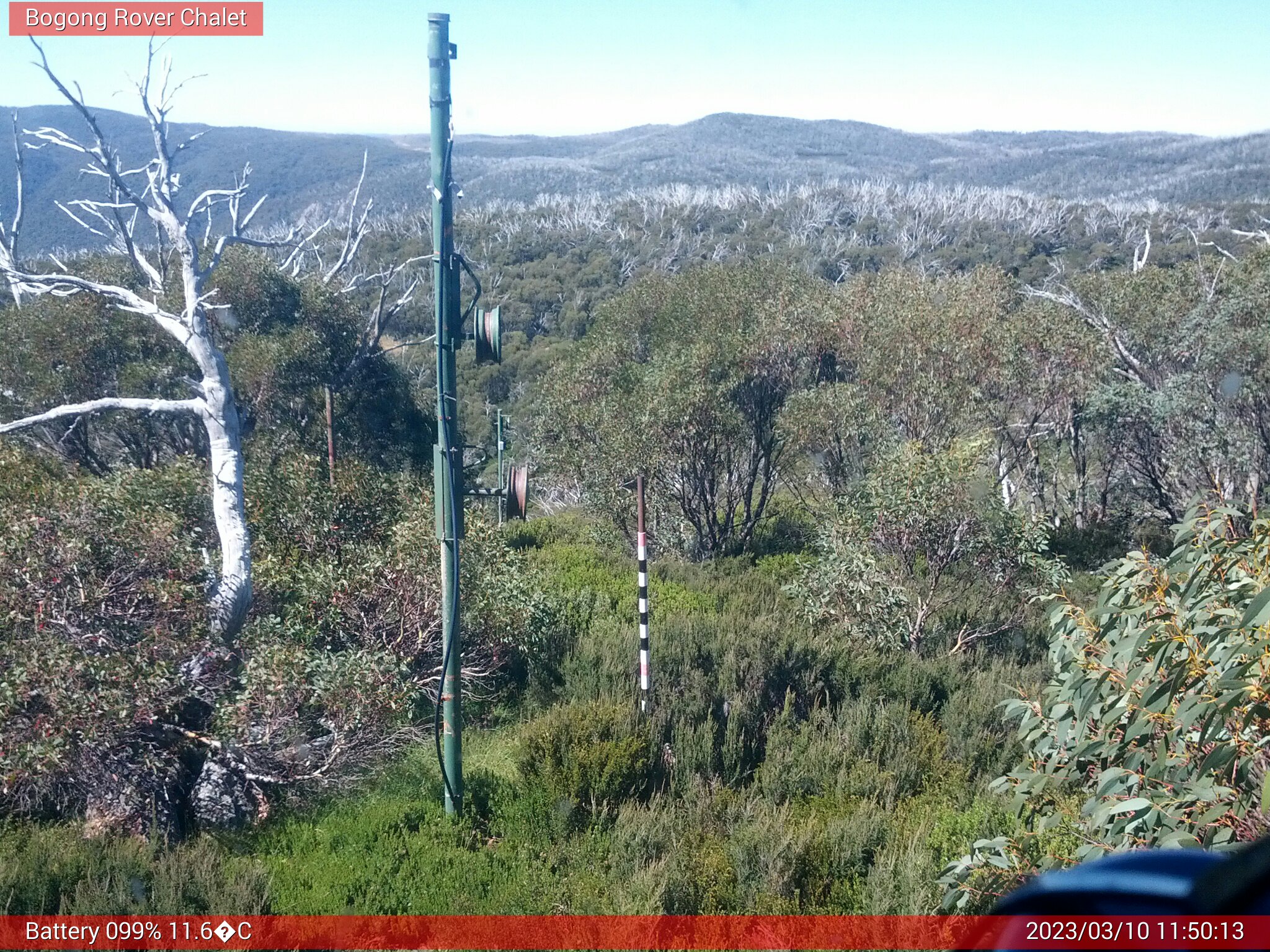 Bogong Web Cam 11:50am Friday 10th of March 2023