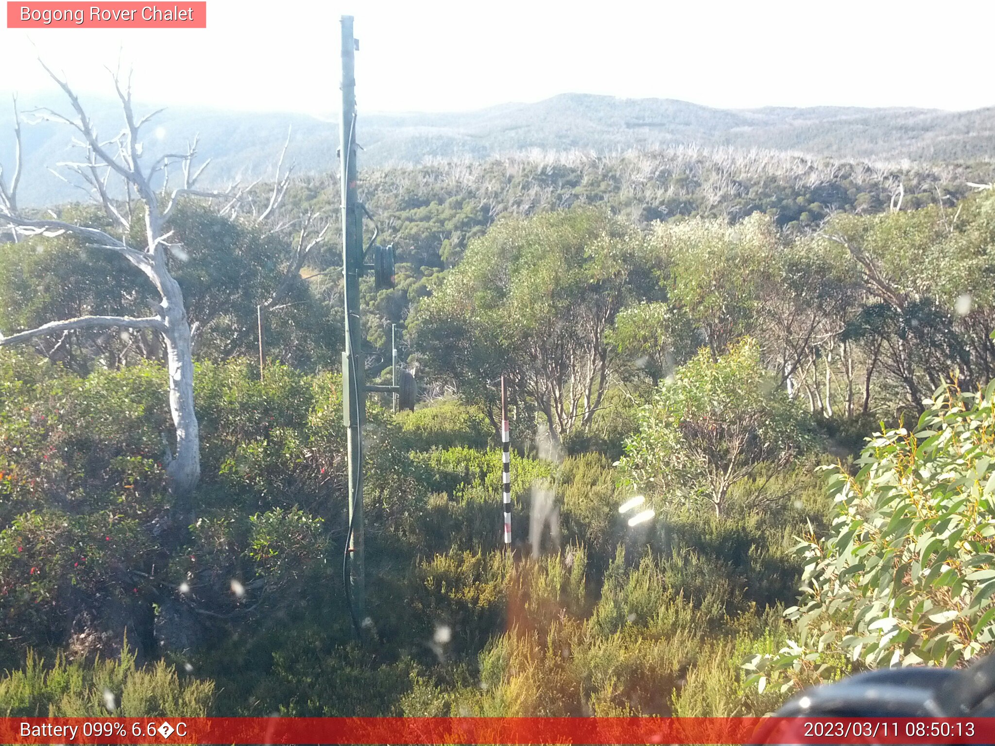 Bogong Web Cam 8:50am Saturday 11th of March 2023