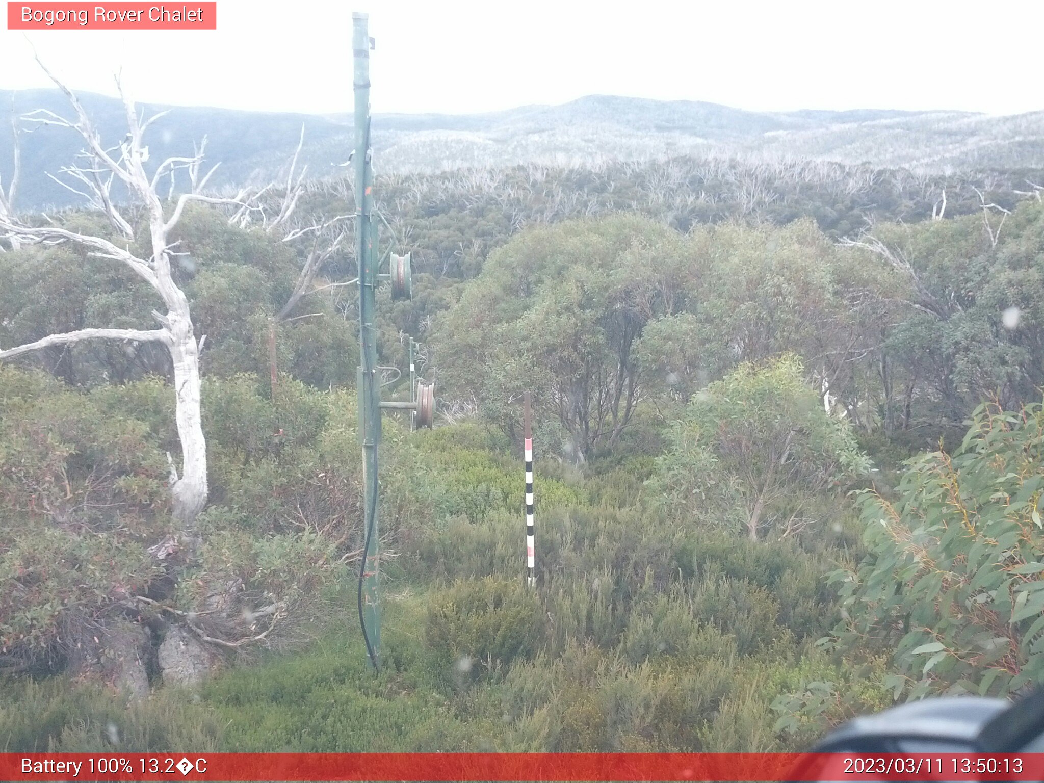 Bogong Web Cam 1:50pm Saturday 11th of March 2023