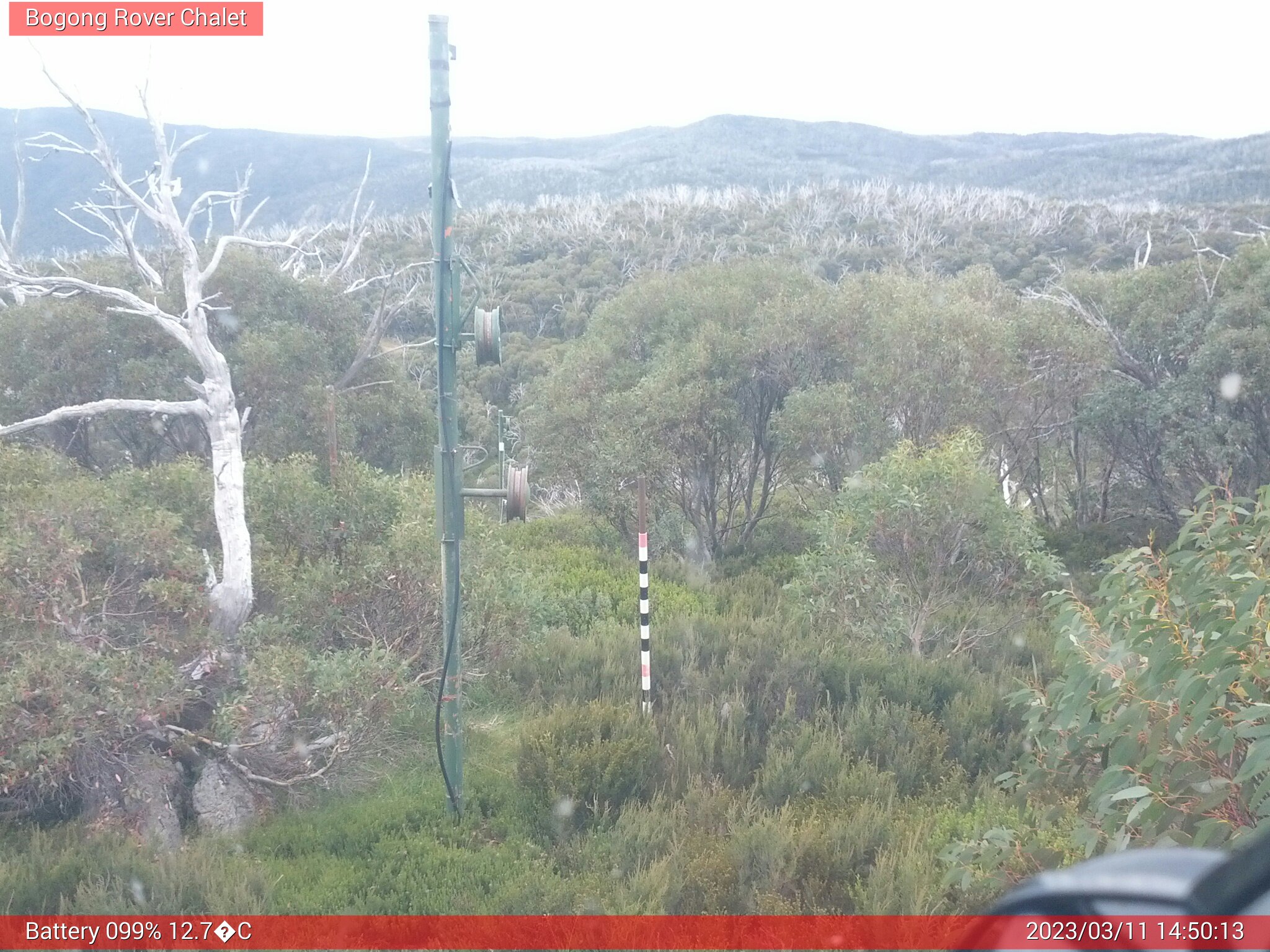 Bogong Web Cam 2:50pm Saturday 11th of March 2023