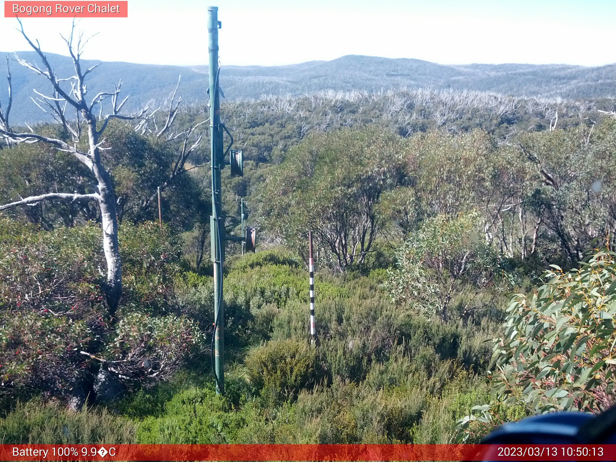 Bogong Web Cam 10:50am Monday 13th of March 2023