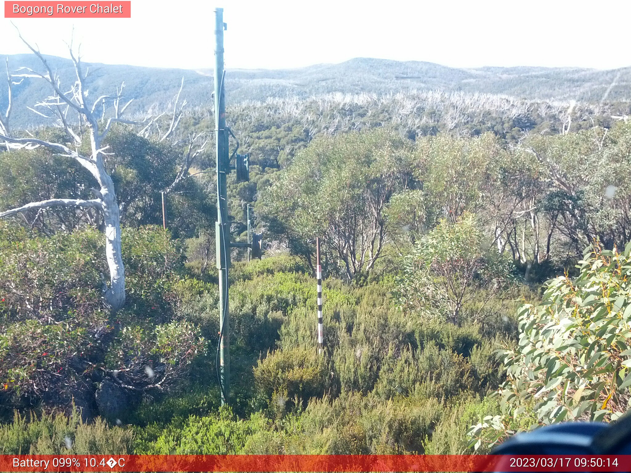 Bogong Web Cam 9:50am Friday 17th of March 2023