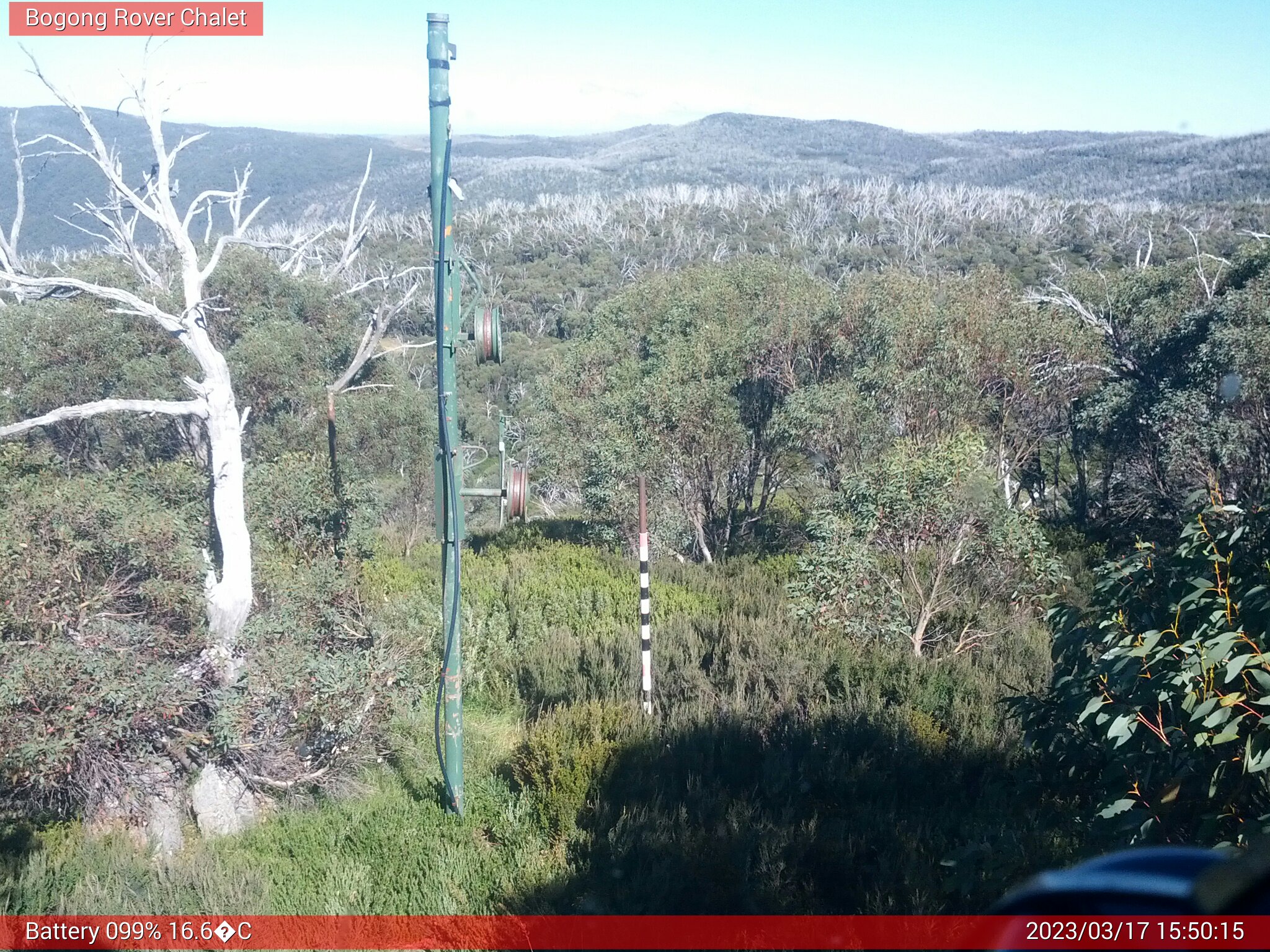 Bogong Web Cam 3:50pm Friday 17th of March 2023