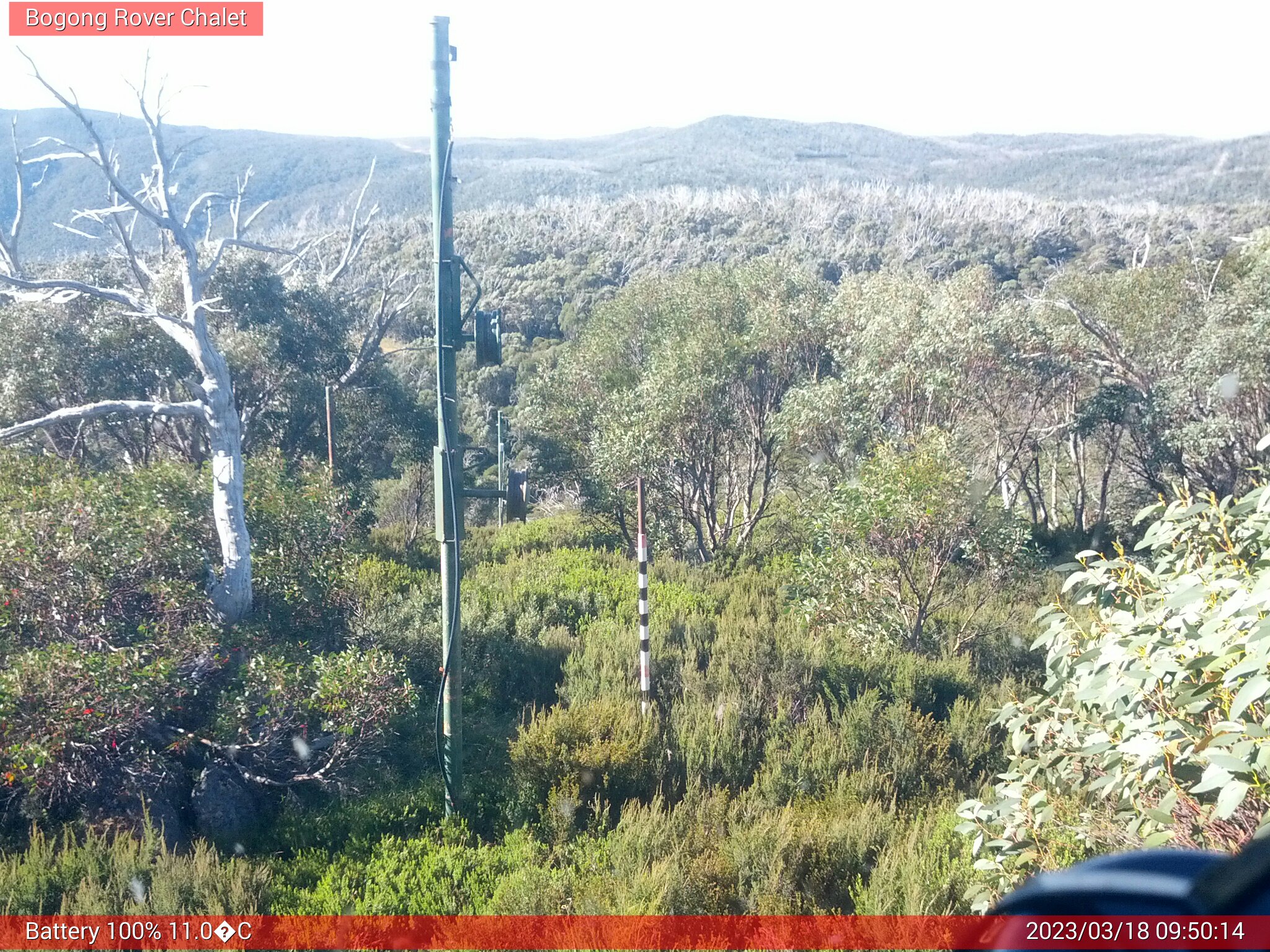 Bogong Web Cam 9:50am Saturday 18th of March 2023