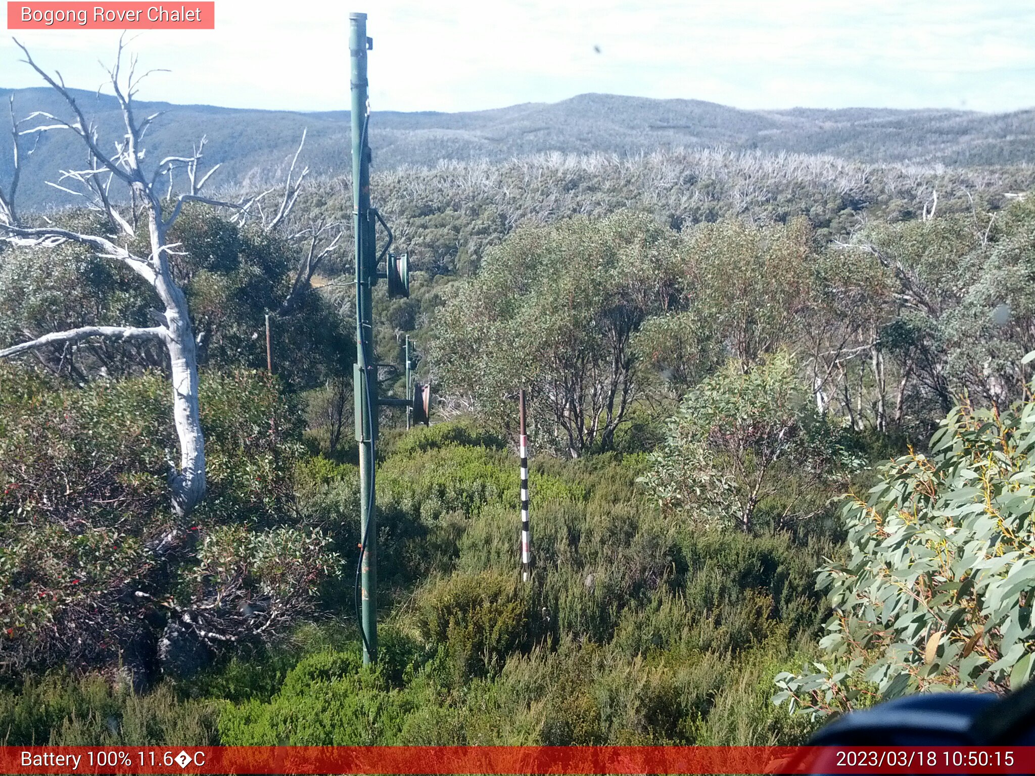 Bogong Web Cam 10:50am Saturday 18th of March 2023