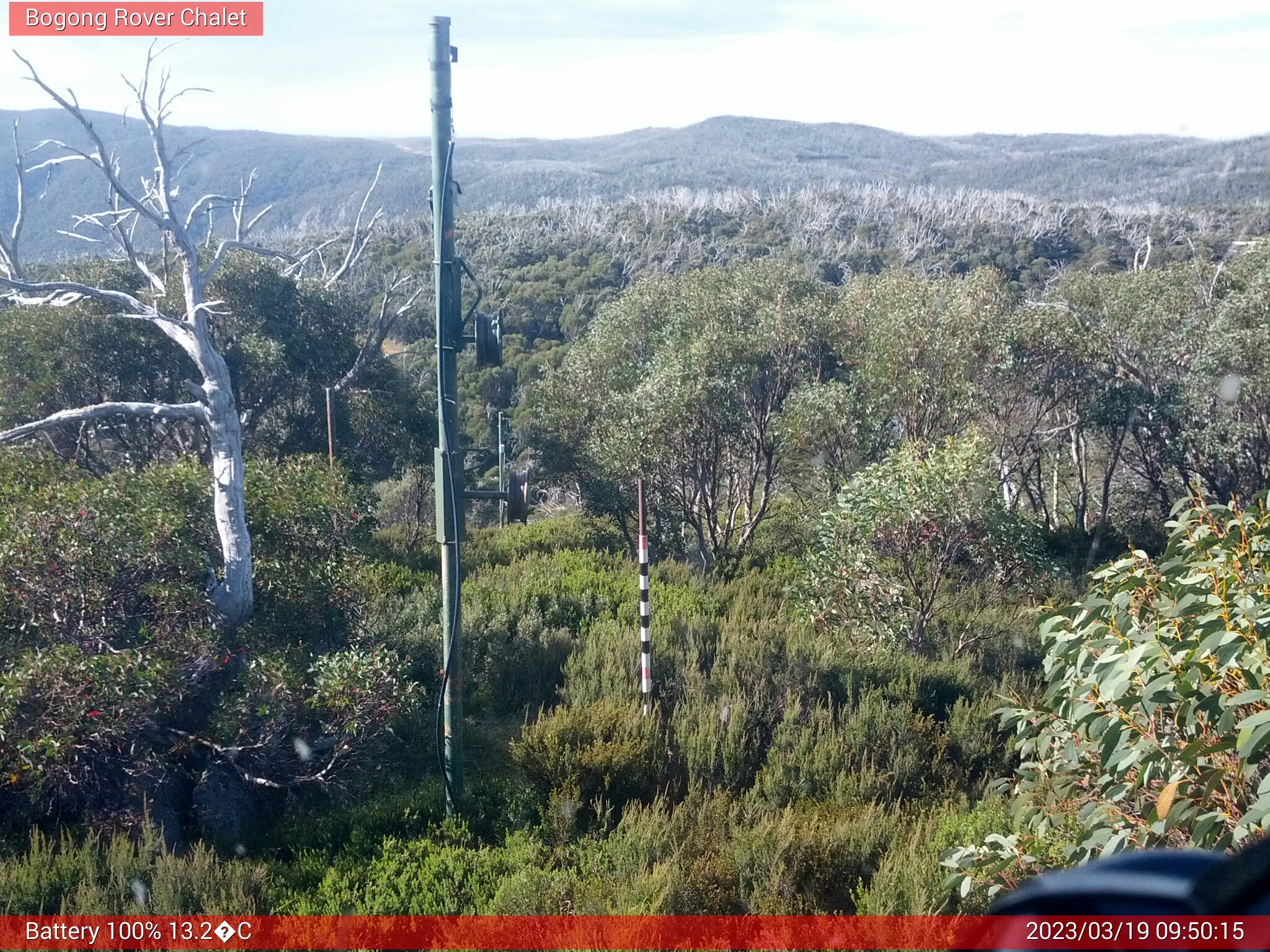 Bogong Web Cam 9:50am Sunday 19th of March 2023