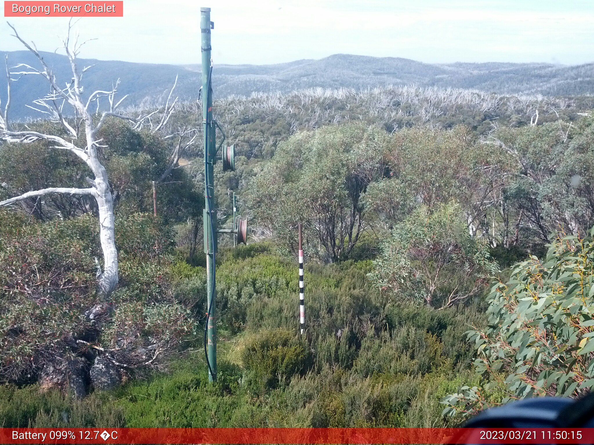 Bogong Web Cam 11:50am Tuesday 21st of March 2023