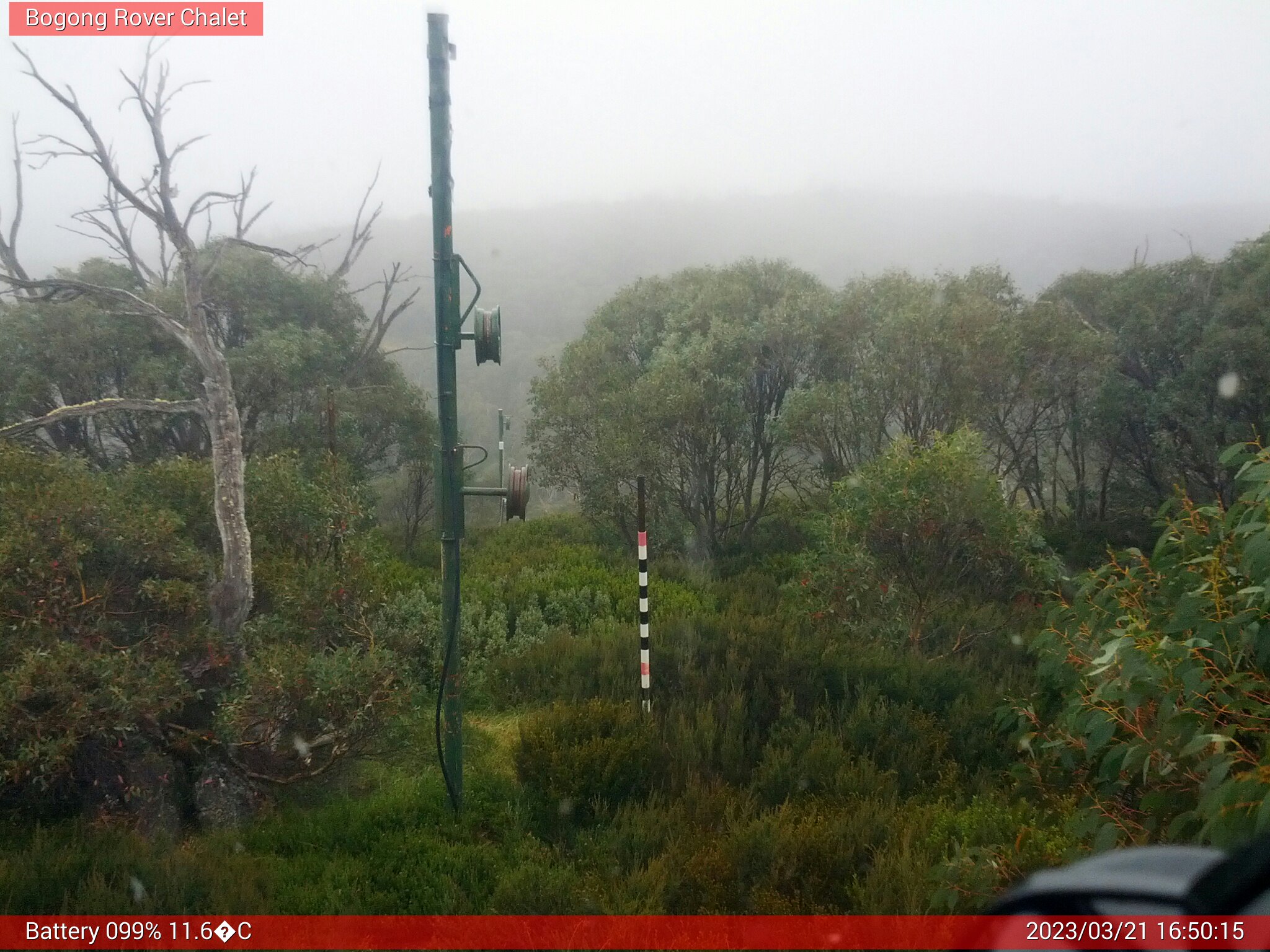 Bogong Web Cam 4:50pm Tuesday 21st of March 2023