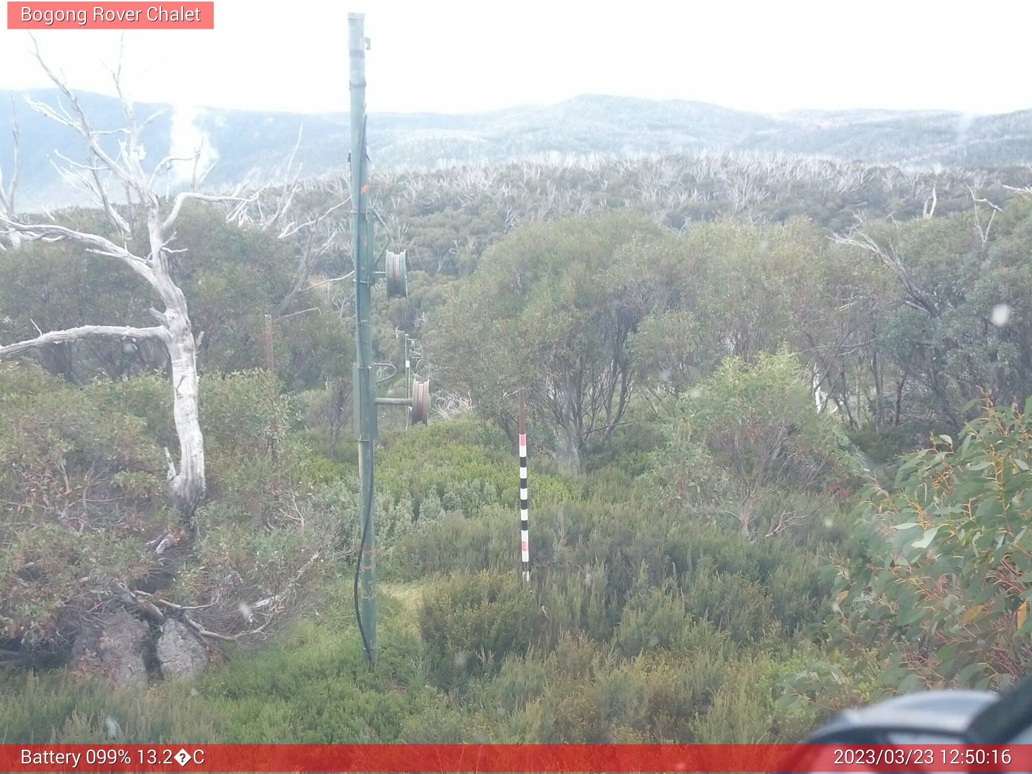 Bogong Web Cam 12:50pm Thursday 23rd of March 2023