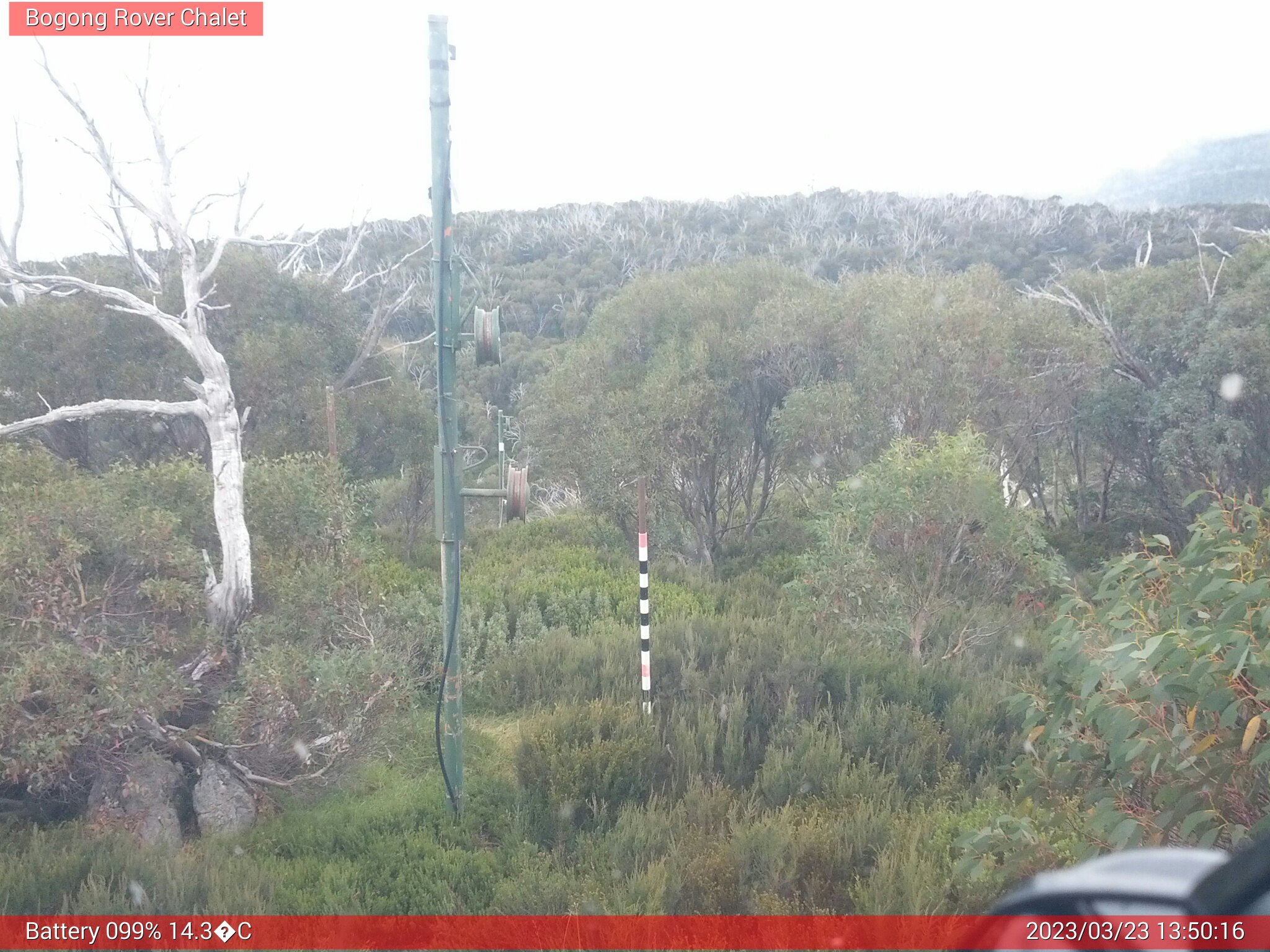 Bogong Web Cam 1:50pm Thursday 23rd of March 2023