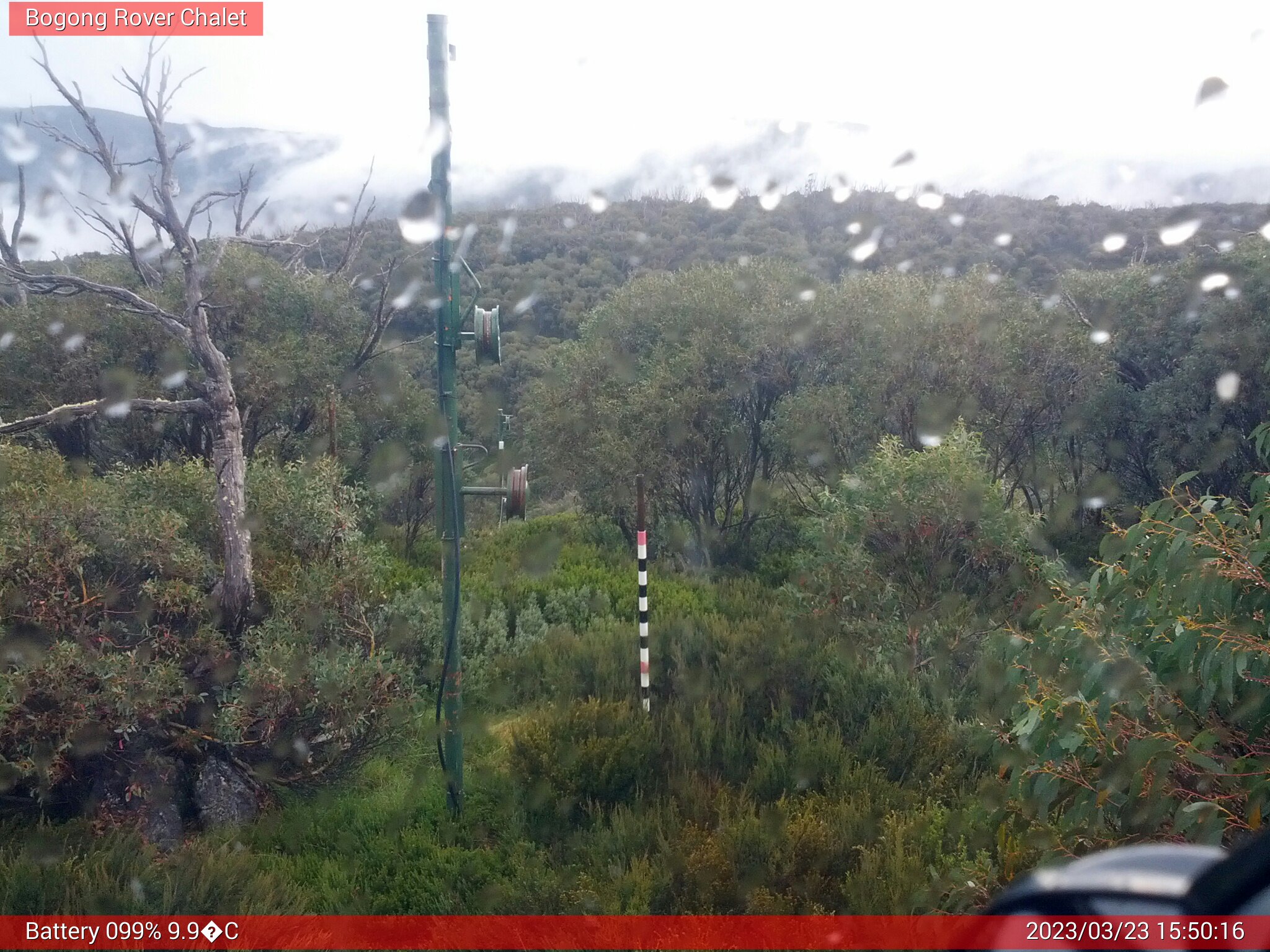 Bogong Web Cam 3:50pm Thursday 23rd of March 2023