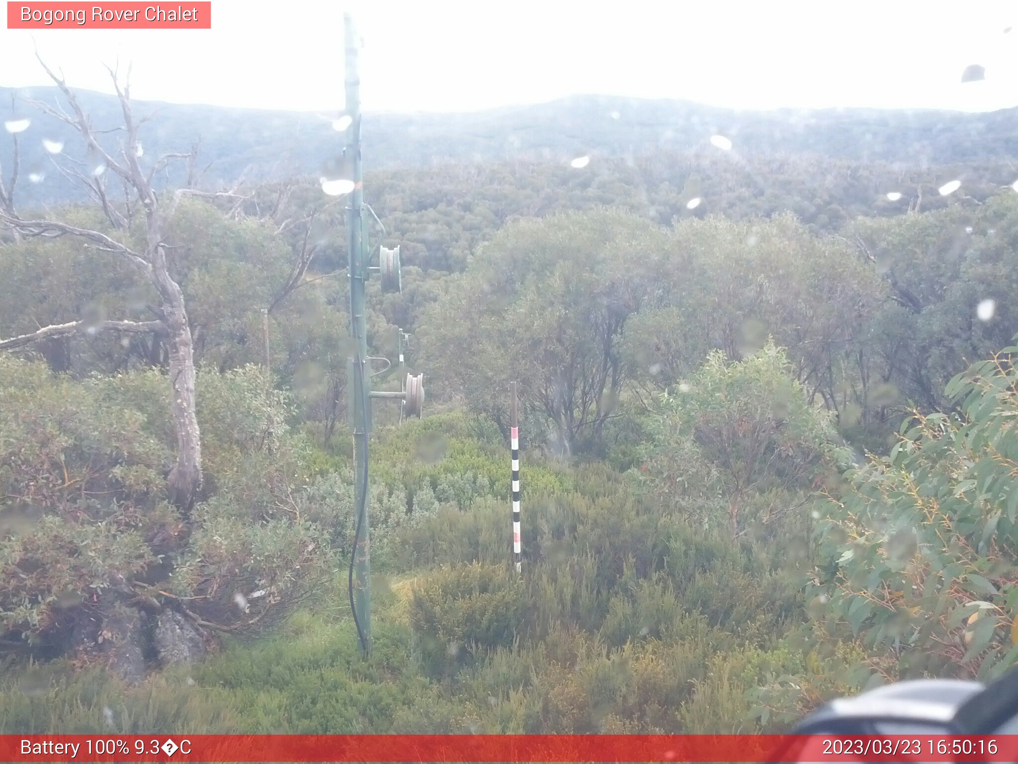 Bogong Web Cam 4:50pm Thursday 23rd of March 2023