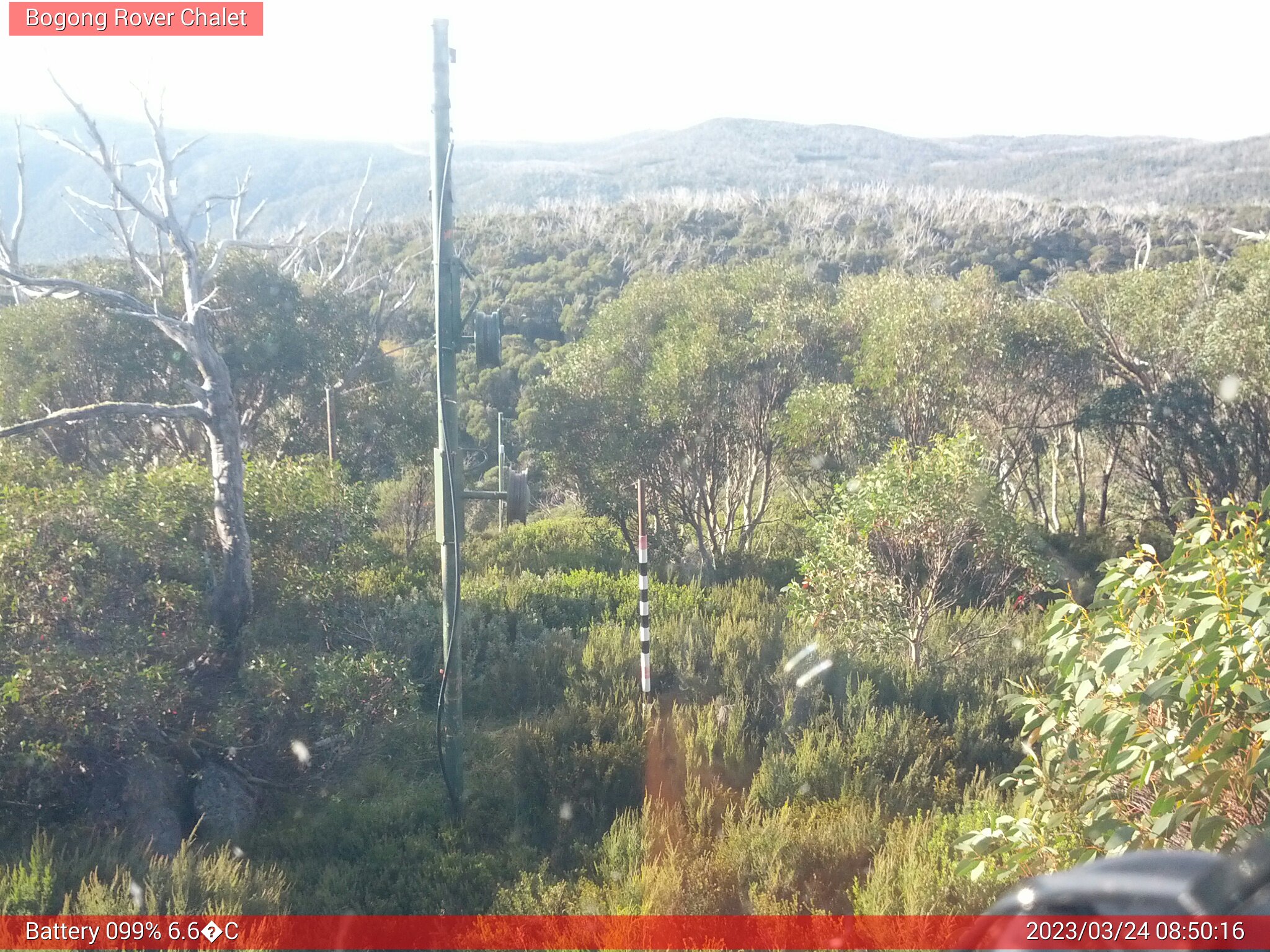 Bogong Web Cam 8:50am Friday 24th of March 2023