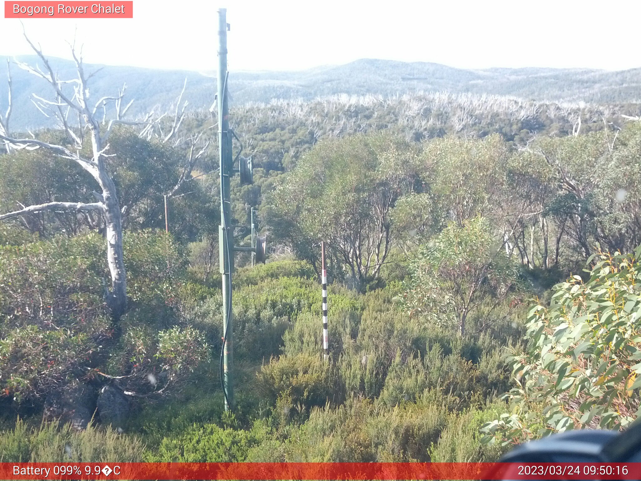 Bogong Web Cam 9:50am Friday 24th of March 2023