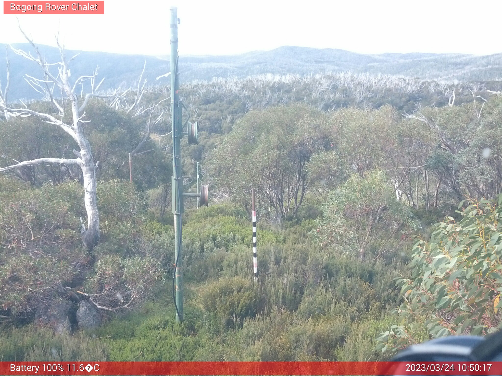 Bogong Web Cam 10:50am Friday 24th of March 2023