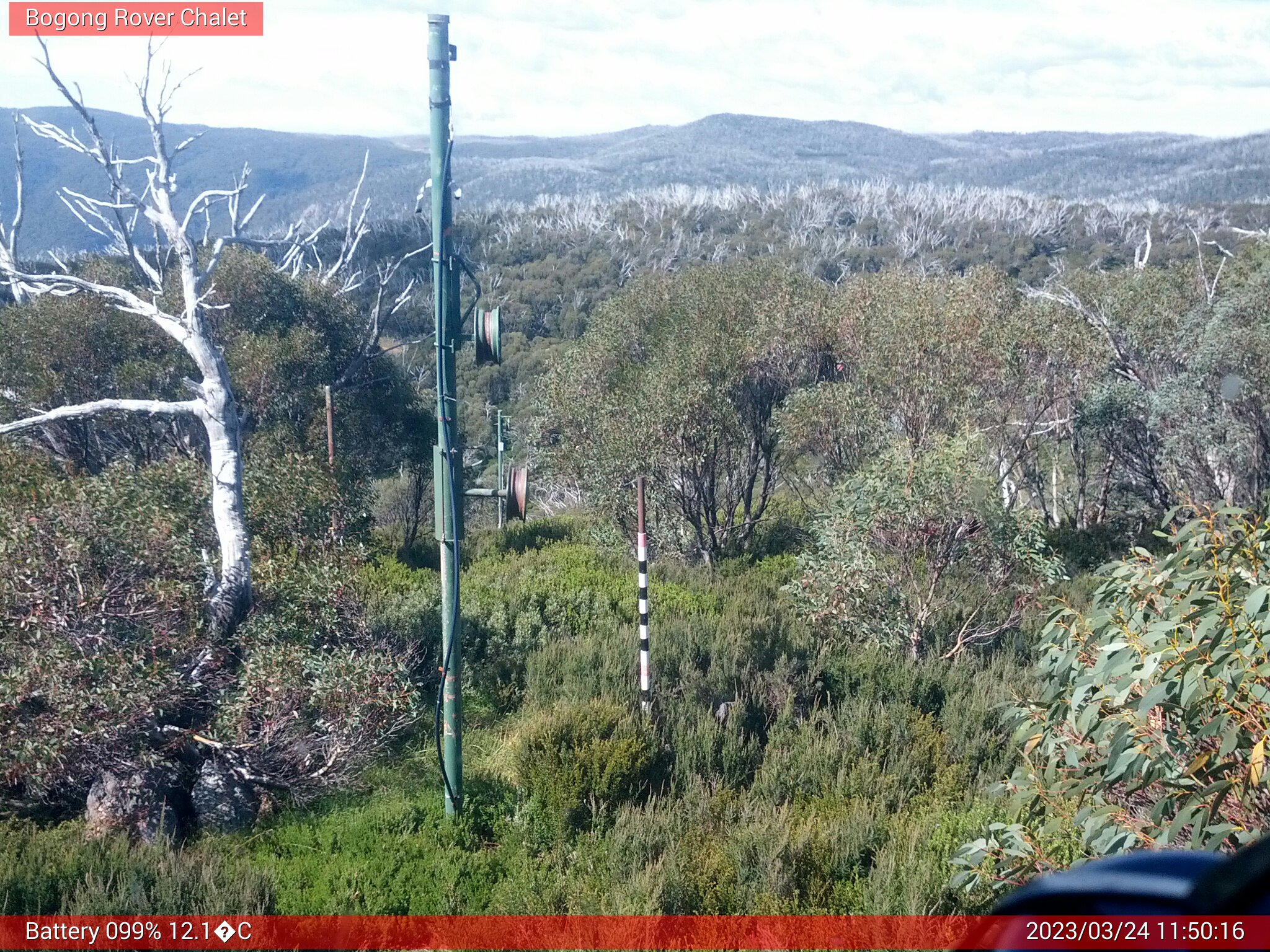 Bogong Web Cam 11:50am Friday 24th of March 2023