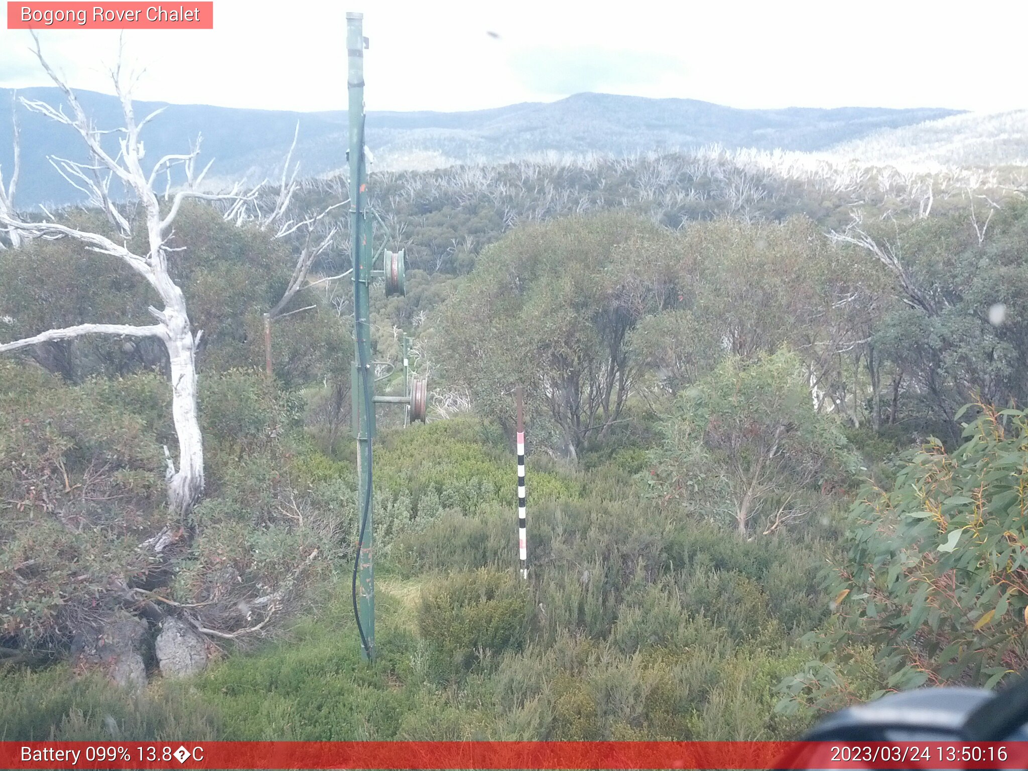 Bogong Web Cam 1:50pm Friday 24th of March 2023