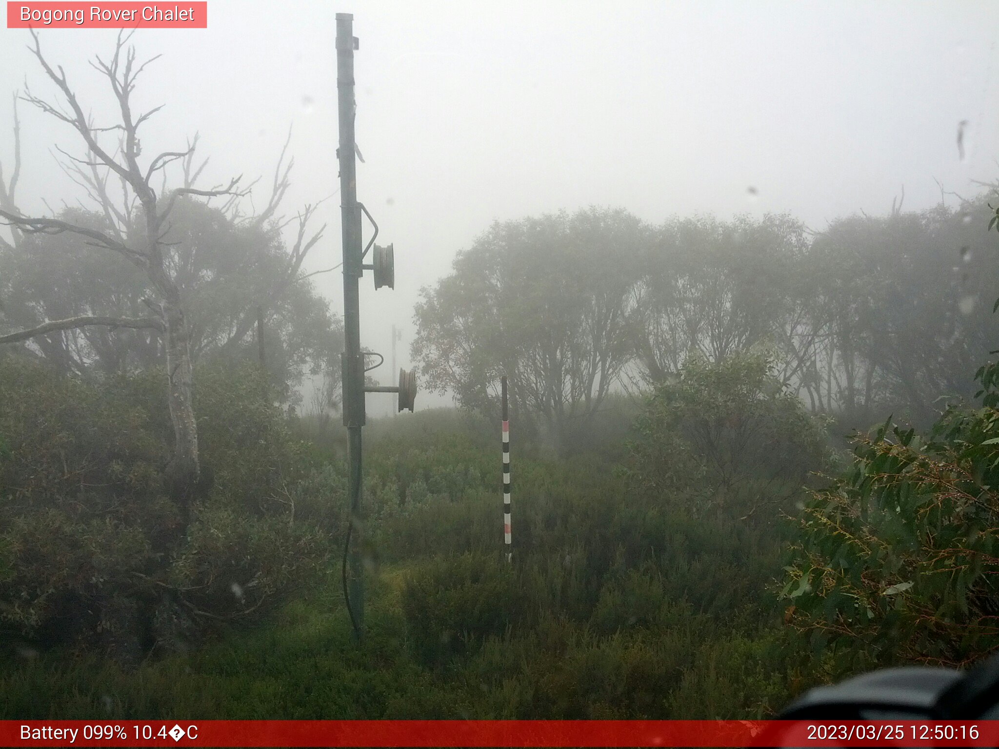 Bogong Web Cam 12:50pm Saturday 25th of March 2023