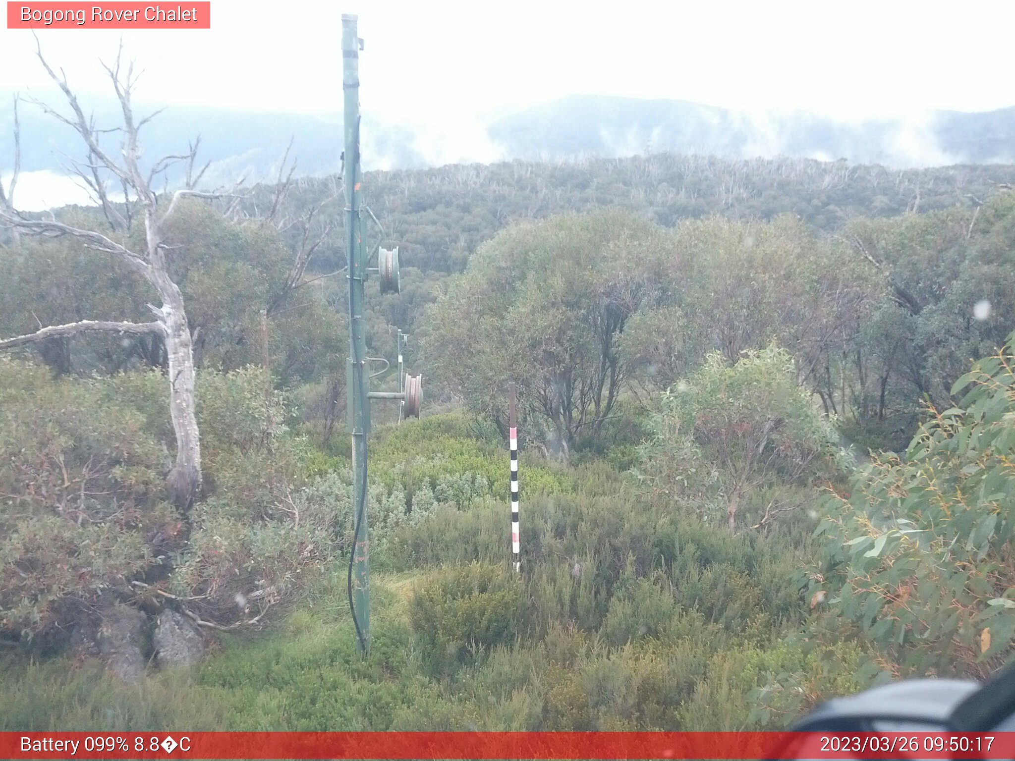 Bogong Web Cam 9:50am Sunday 26th of March 2023