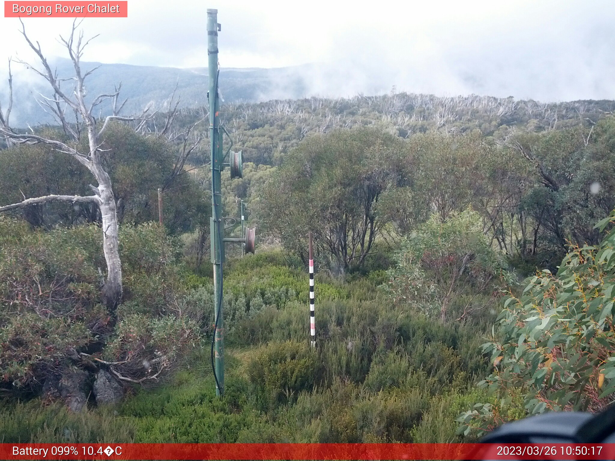 Bogong Web Cam 10:50am Sunday 26th of March 2023