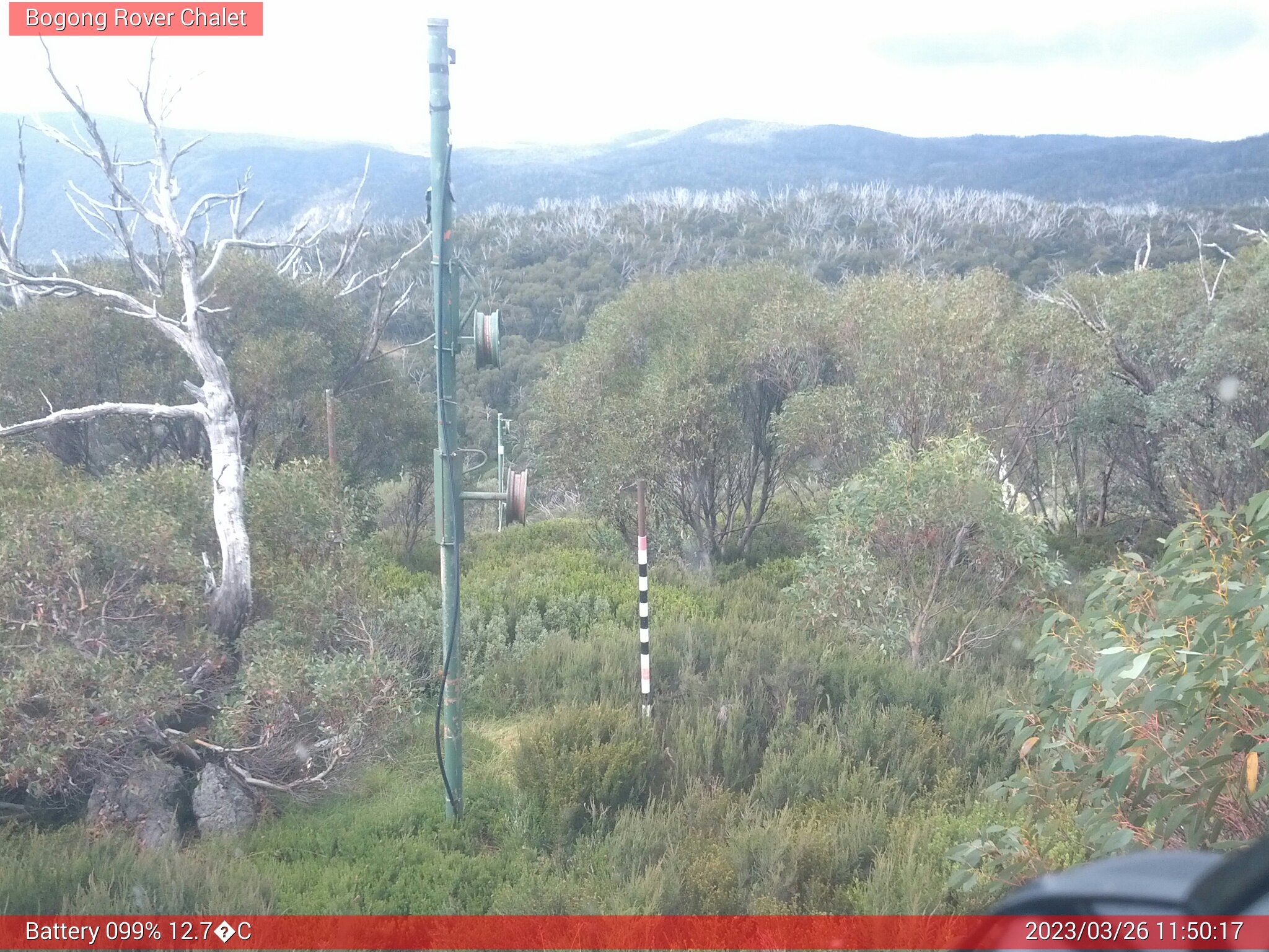 Bogong Web Cam 11:50am Sunday 26th of March 2023