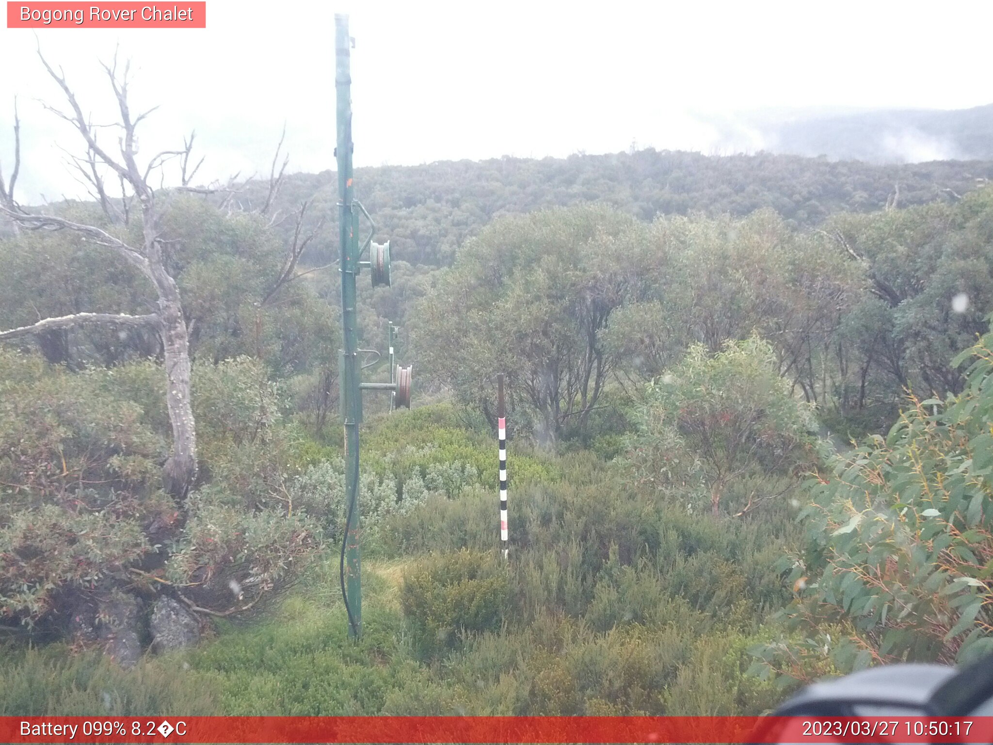 Bogong Web Cam 10:50am Monday 27th of March 2023