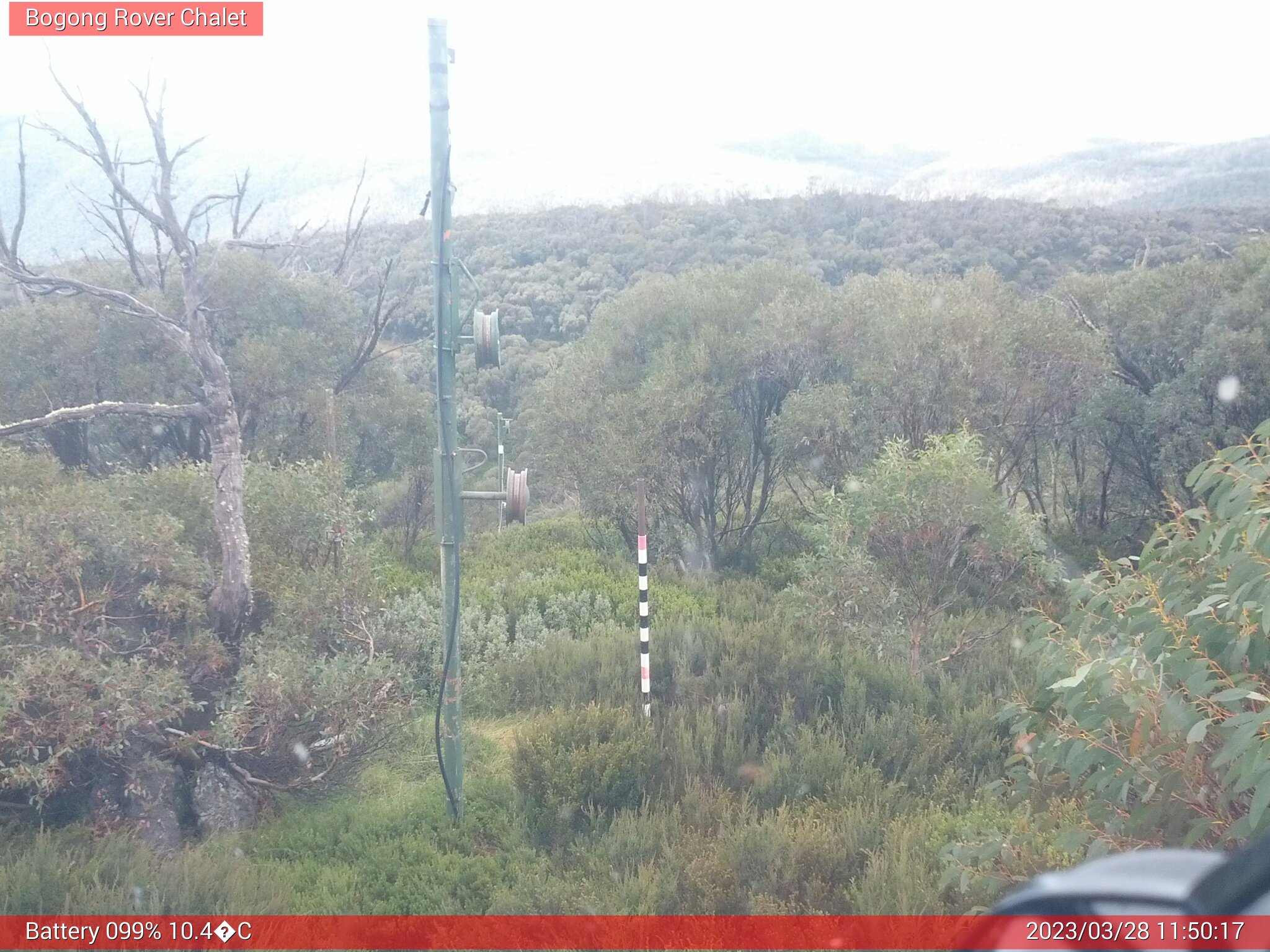 Bogong Web Cam 11:50am Tuesday 28th of March 2023