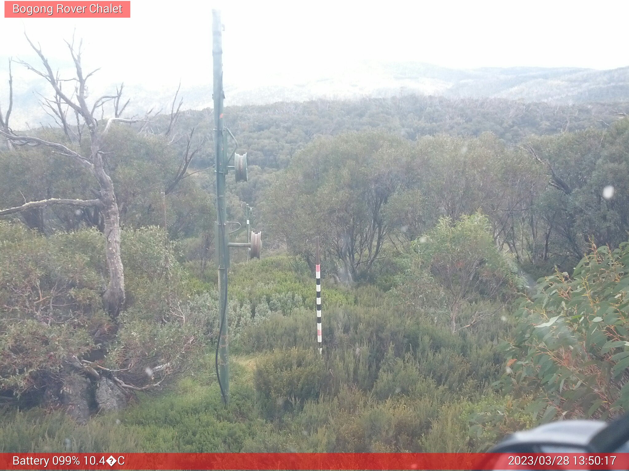 Bogong Web Cam 1:50pm Tuesday 28th of March 2023