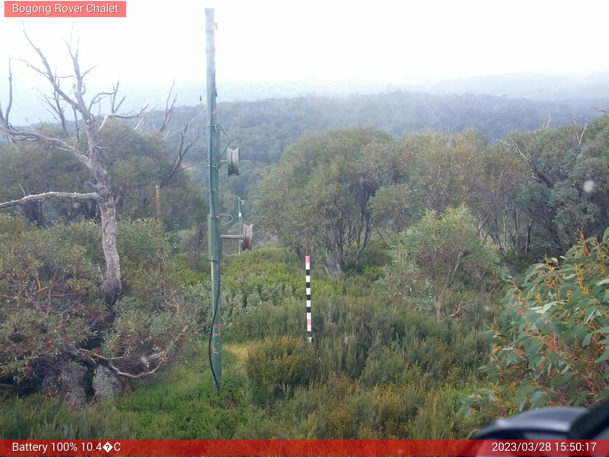 Bogong Web Cam 3:50pm Tuesday 28th of March 2023