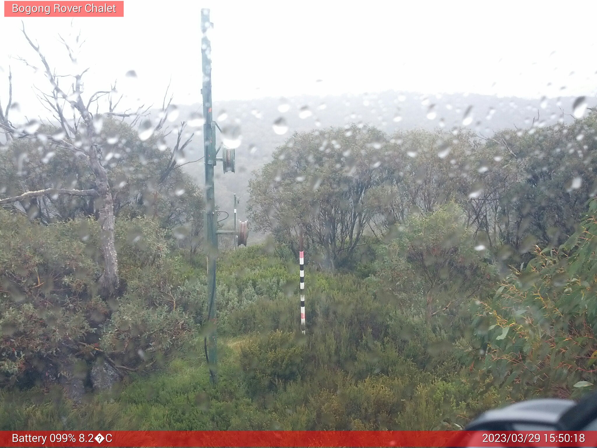 Bogong Web Cam 3:50pm Wednesday 29th of March 2023