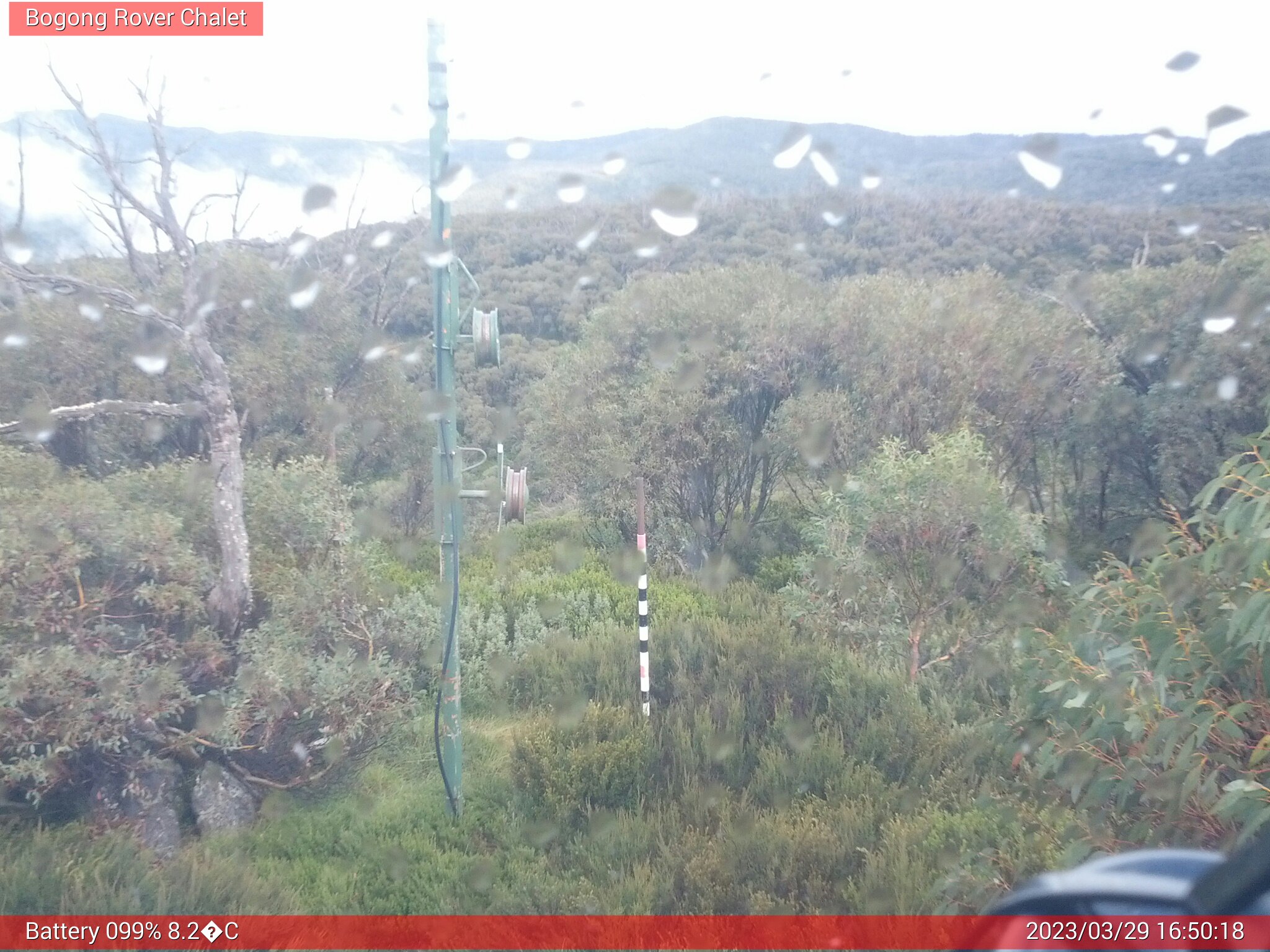 Bogong Web Cam 4:50pm Wednesday 29th of March 2023