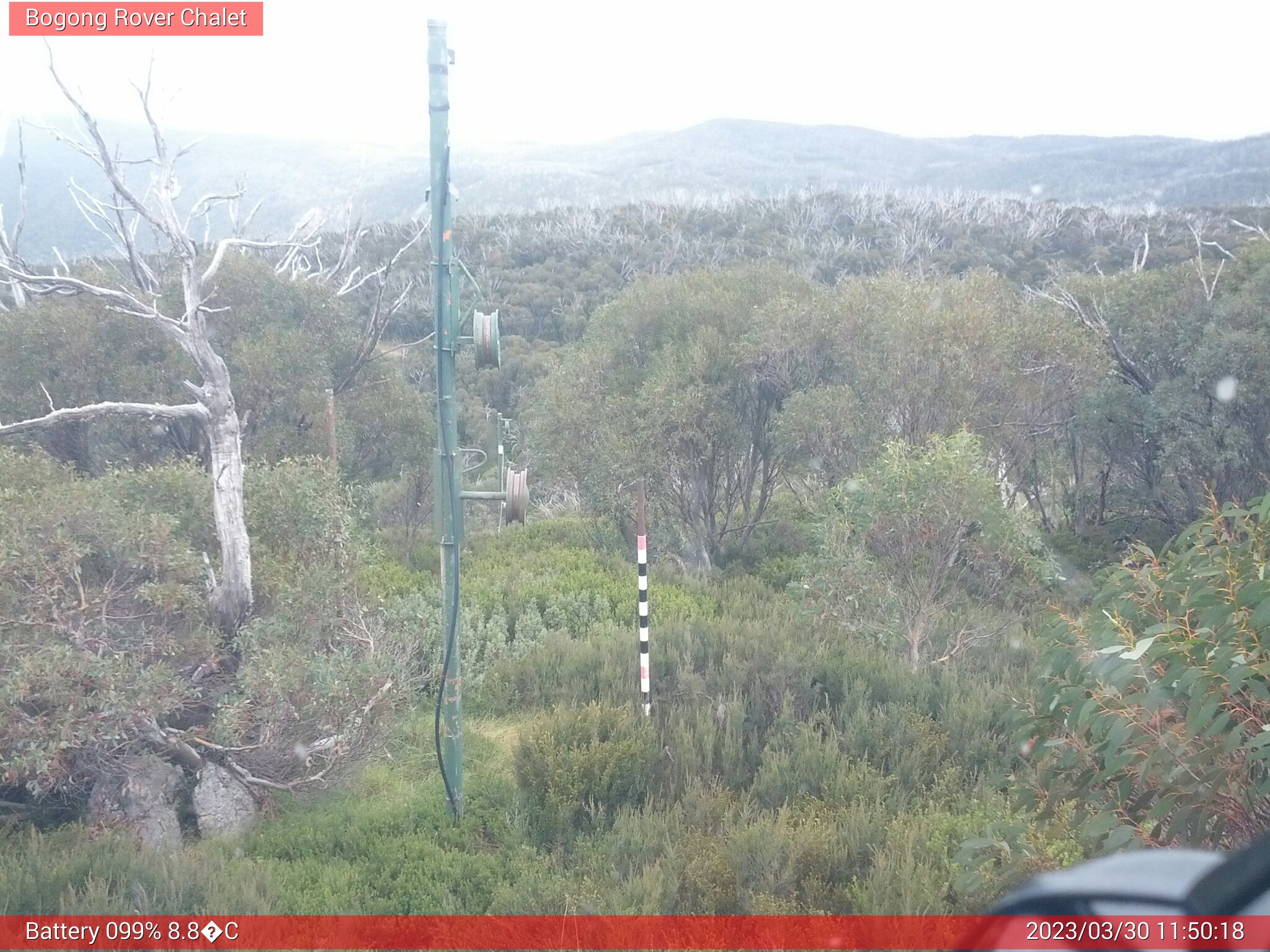 Bogong Web Cam 11:50am Thursday 30th of March 2023