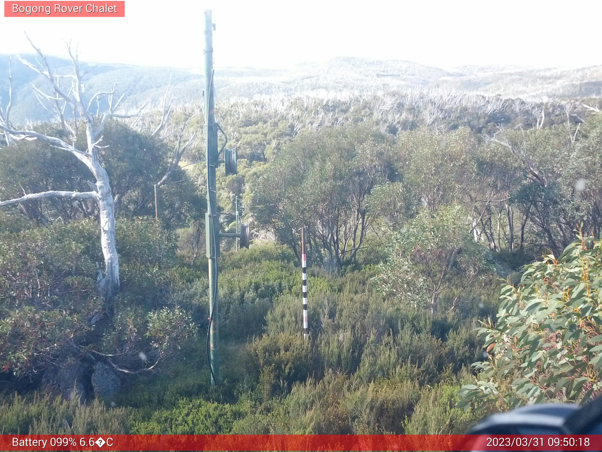 Bogong Web Cam 9:50am Friday 31st of March 2023