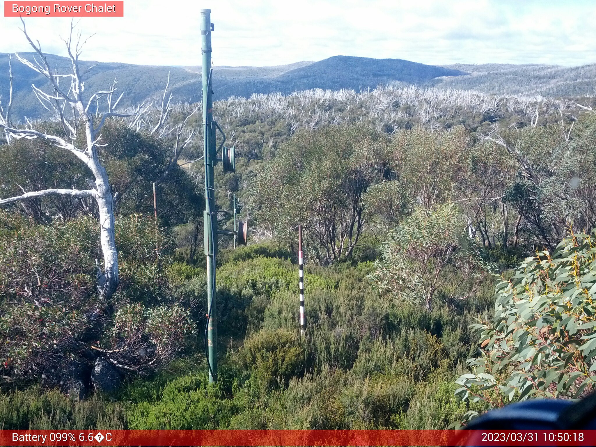 Bogong Web Cam 10:50am Friday 31st of March 2023