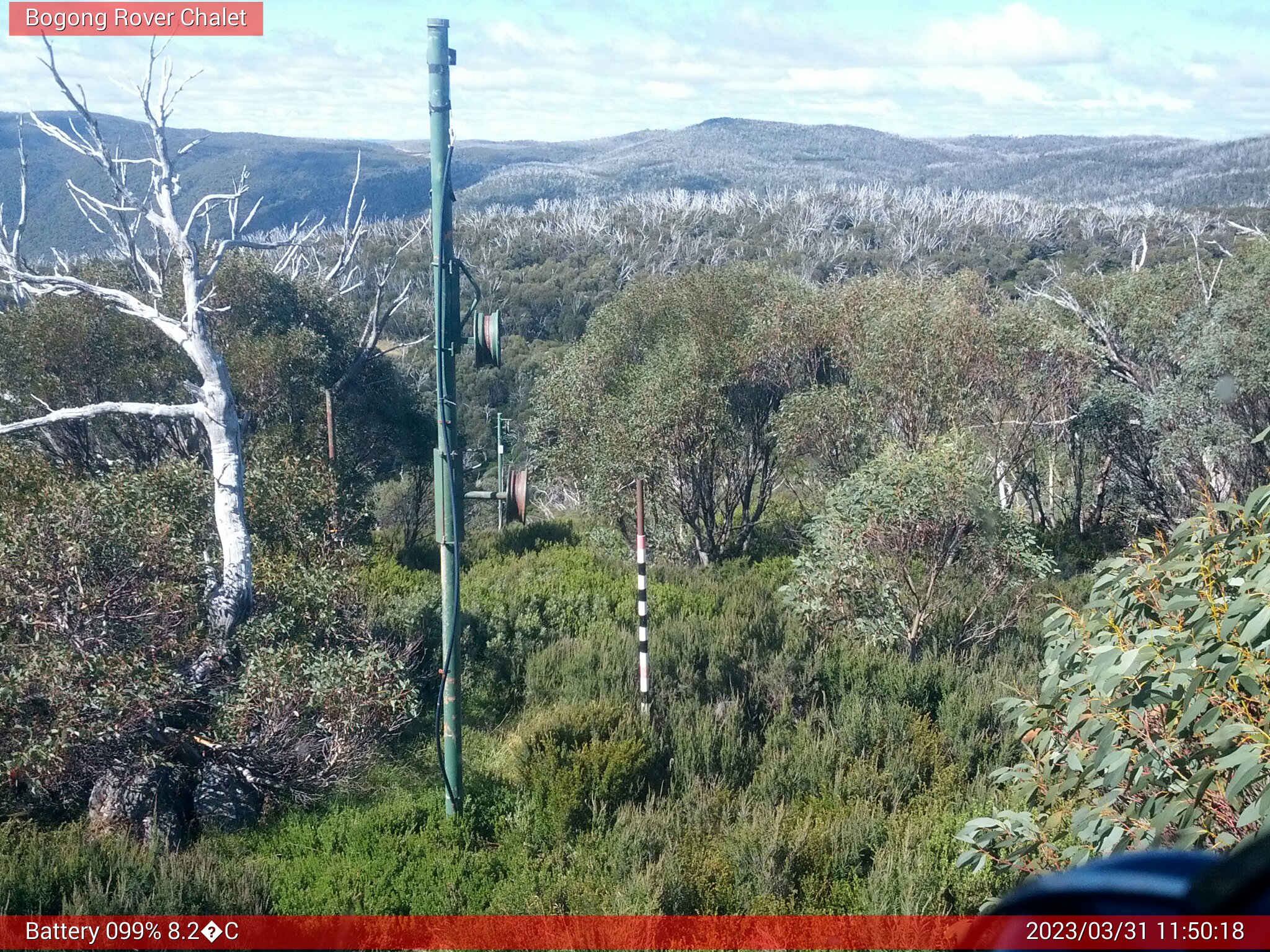 Bogong Web Cam 11:50am Friday 31st of March 2023