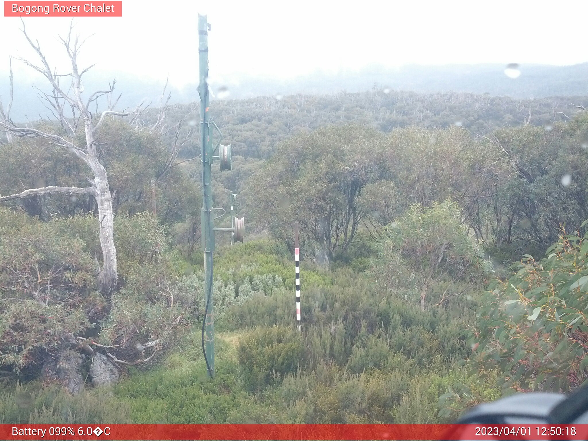 Bogong Web Cam 12:50pm Saturday 1st of April 2023