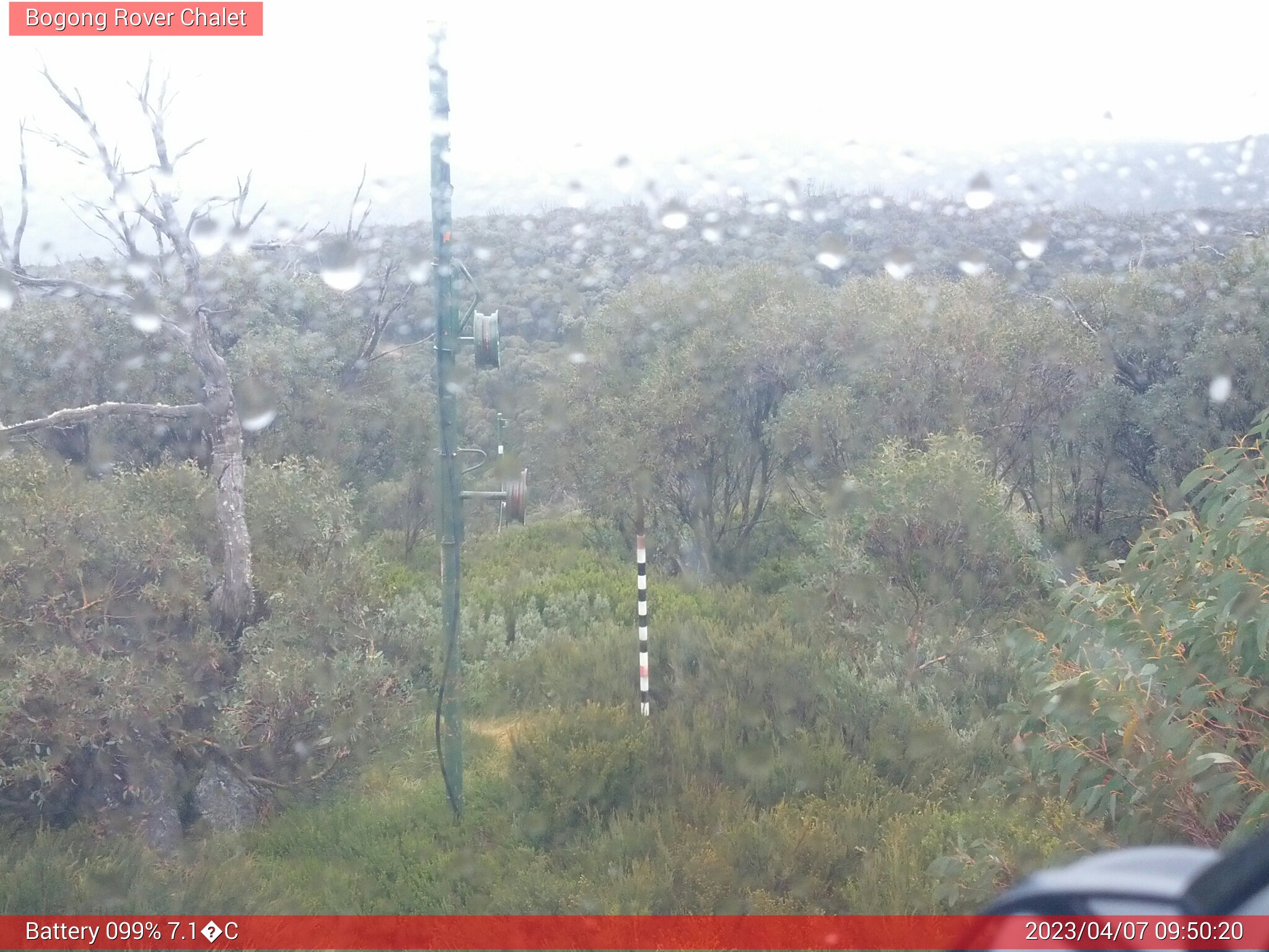 Bogong Web Cam 9:50am Friday 7th of April 2023