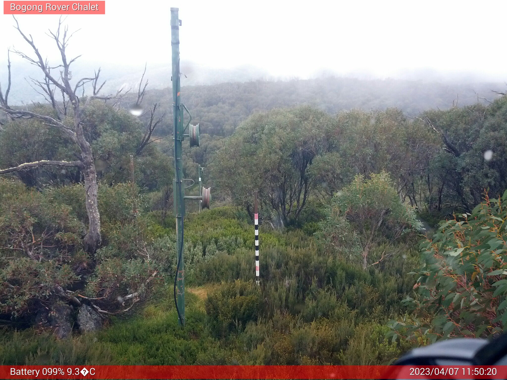 Bogong Web Cam 11:50am Friday 7th of April 2023